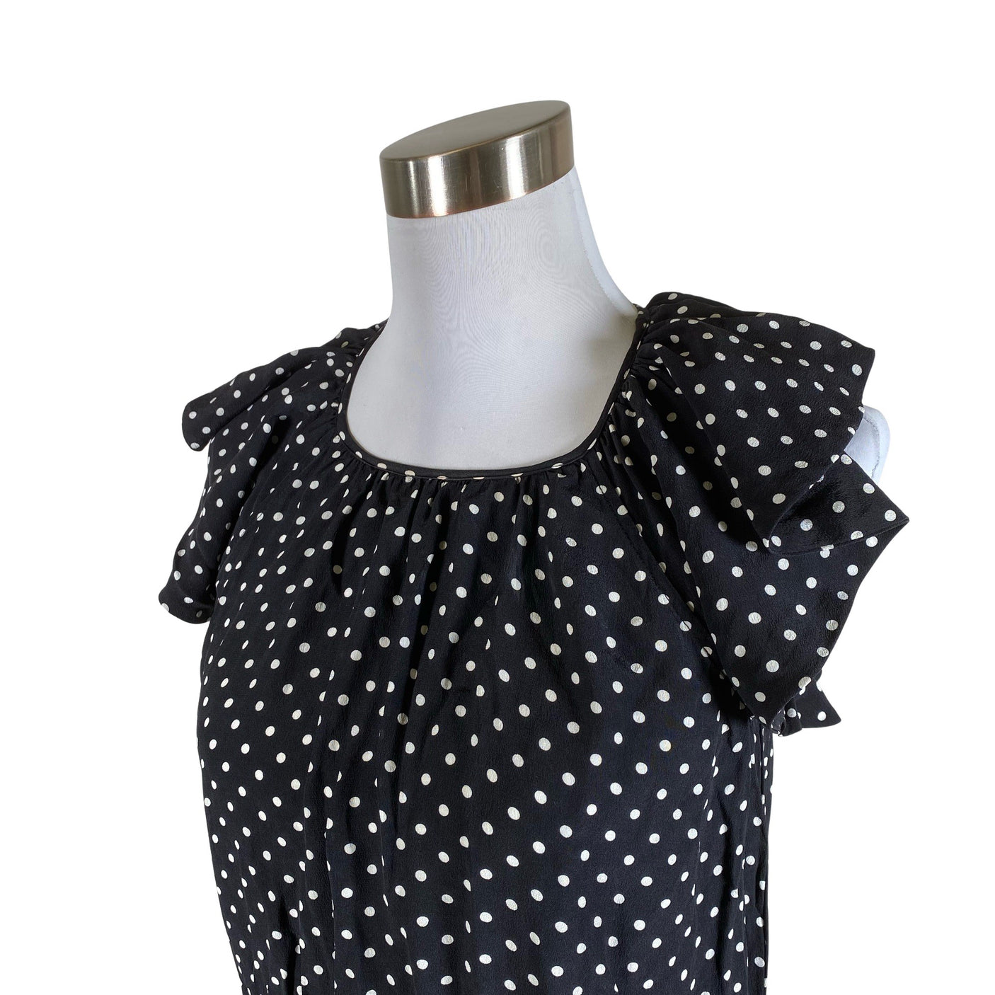 Unisex Tara Jarmon - Schiffon dress, size 36 - Black (3)