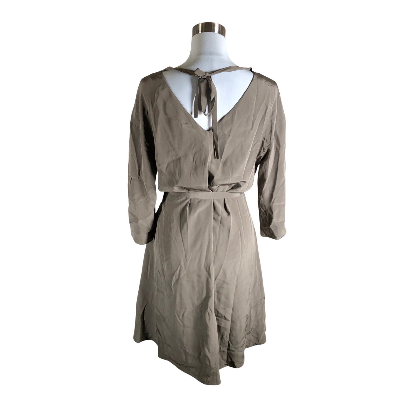 Unisex Ivo Nikkolo - Schiffon dress, size 40 - Brown (2)