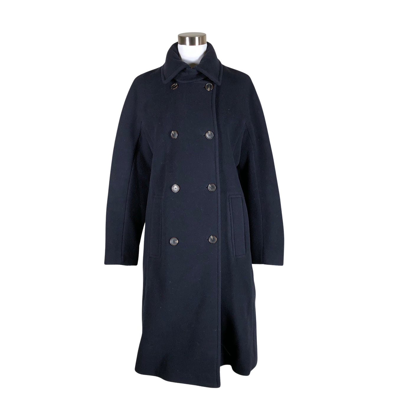 Unisex Hugo Boss - Wool coat, size 38 - Blue (1)