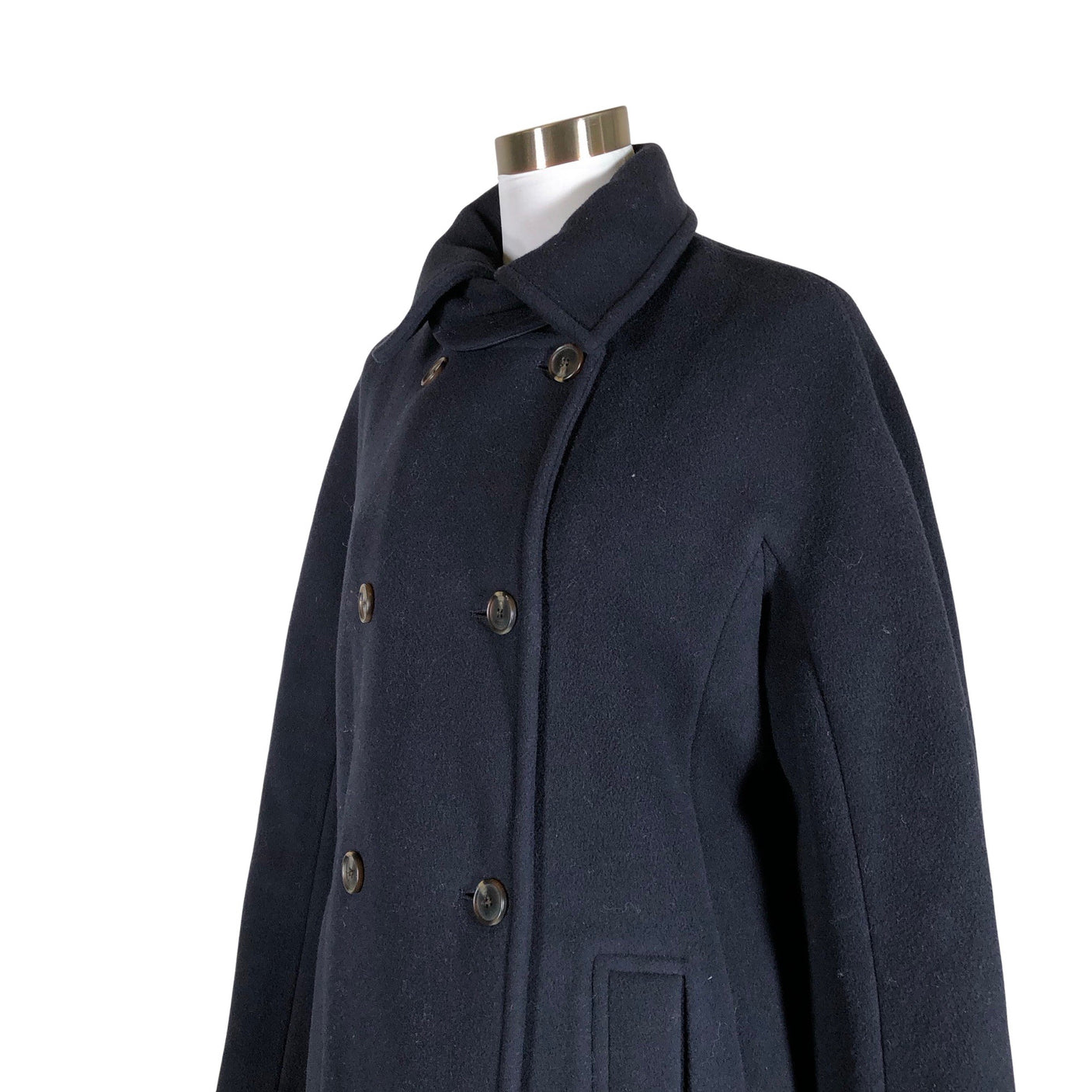 Unisex Hugo Boss - Wool coat, size 38 - Blue (3)