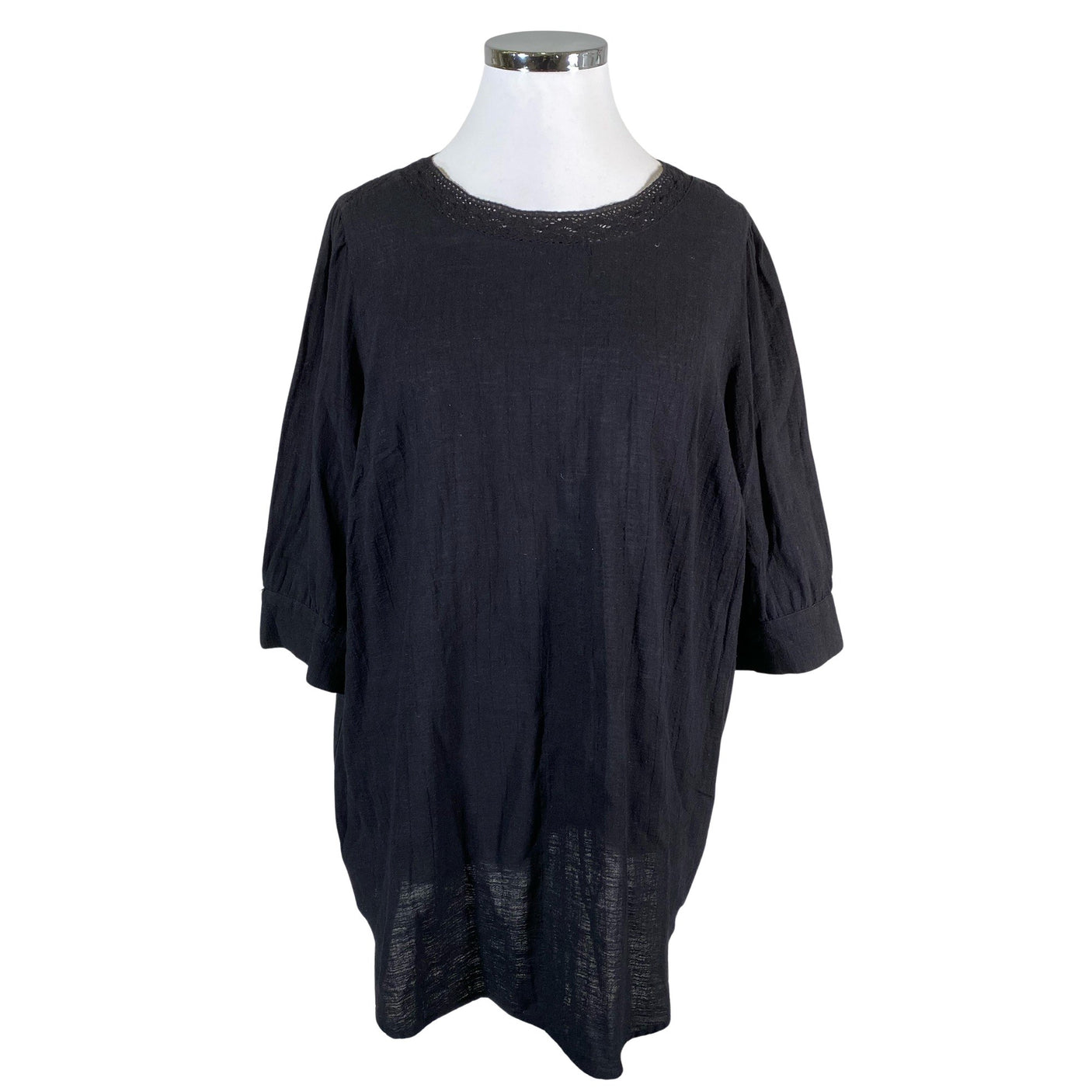 Unisex Zizzi - Tunic, size 46 - Black (1)