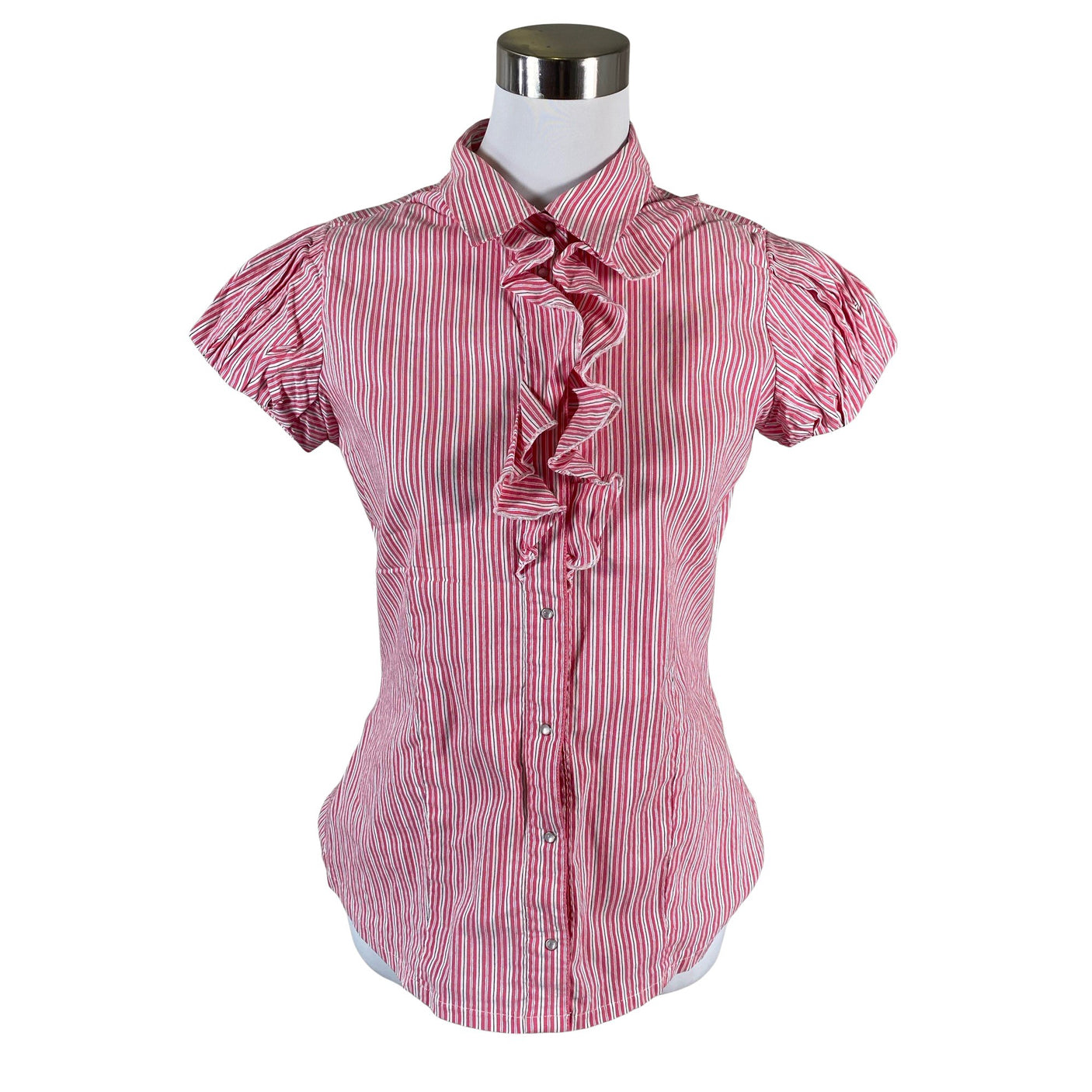 Unisex Your Face - Short-sleeved blouse, size 40 - Pink (1)