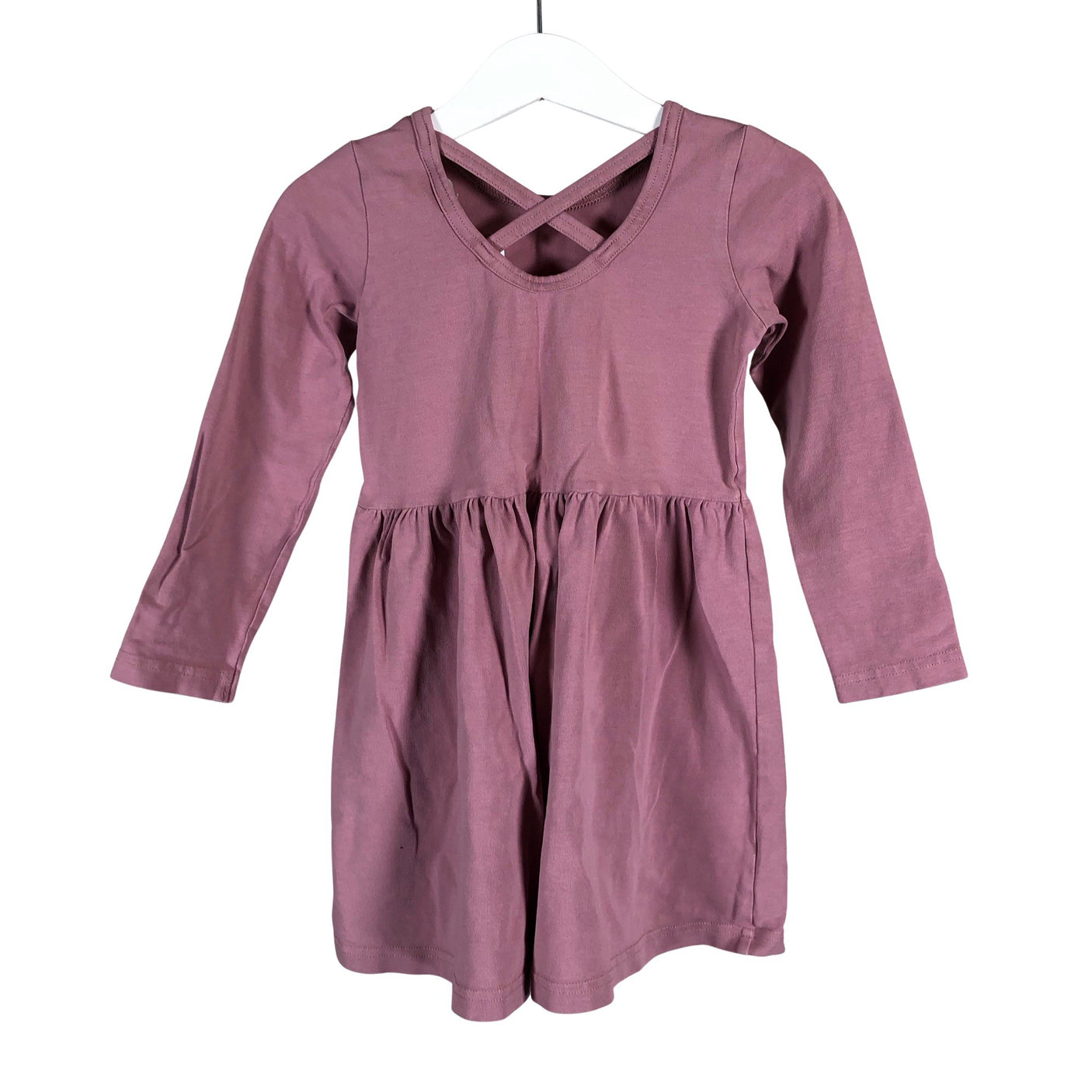 Unisex Kaiko - Tricot dress, size 98 - 104 - Light pink (2)