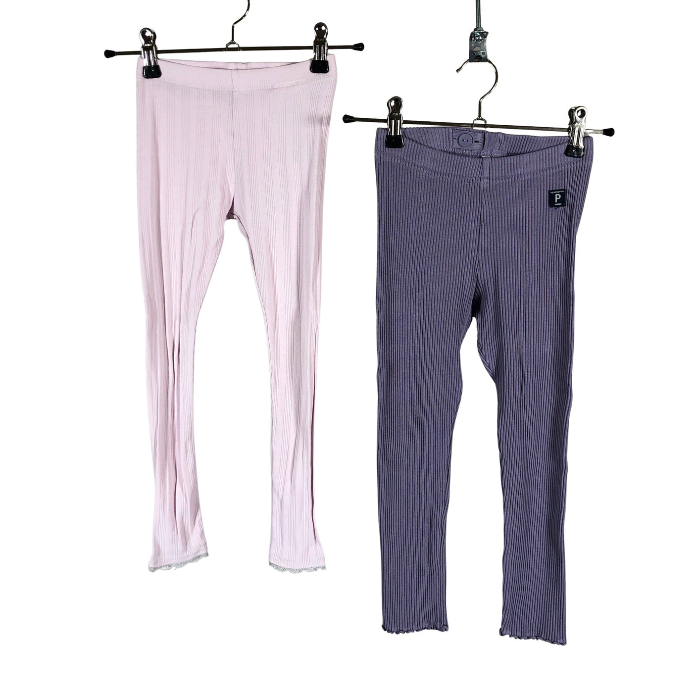 Unisex Polarn O. Pyret - Leggings, size 104 - 110 - Black (1)
