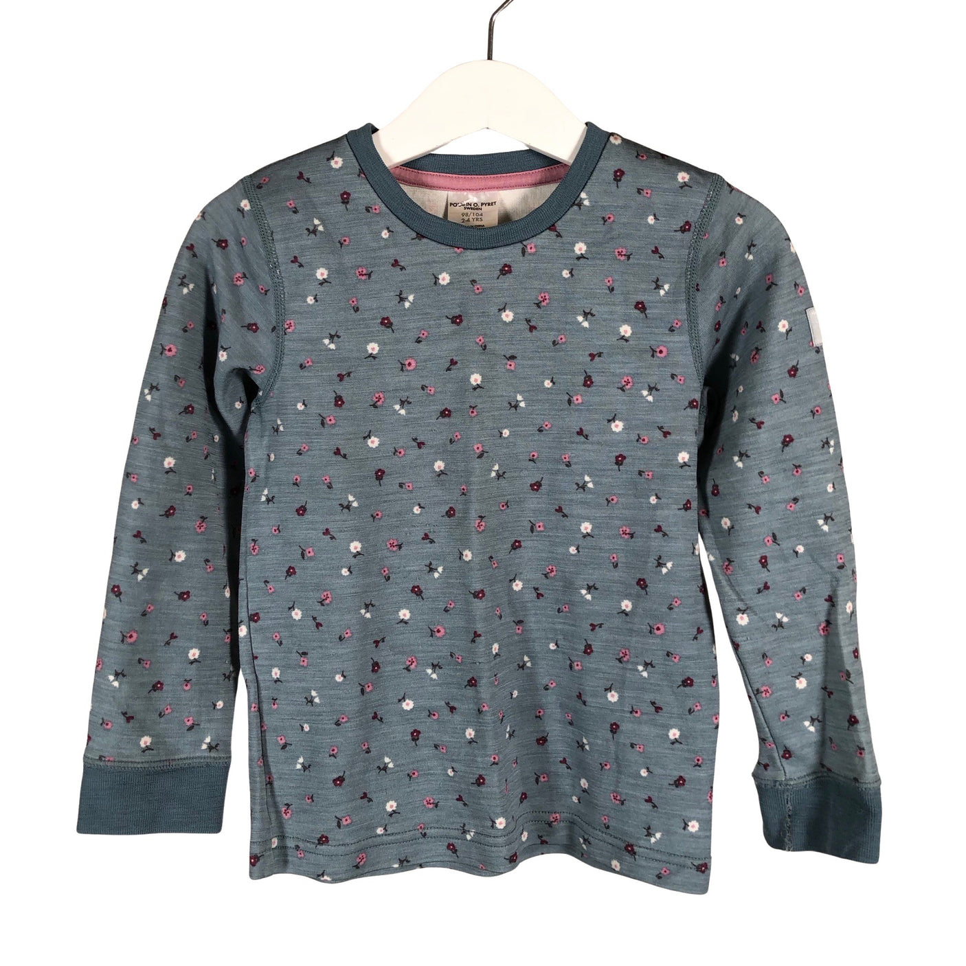 Unisex Polarn O. Pyret - Sweater, size 98 - 104 - Blue (1)