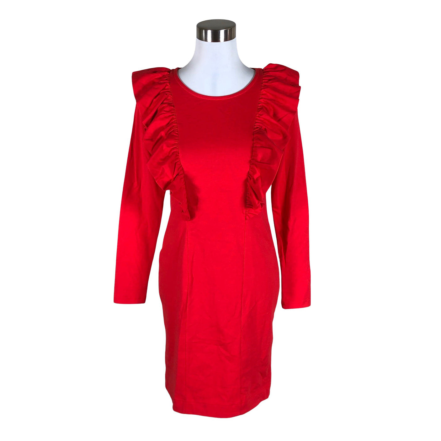 Unisex NOSH - Tricot dress, size 34 - Red (1)