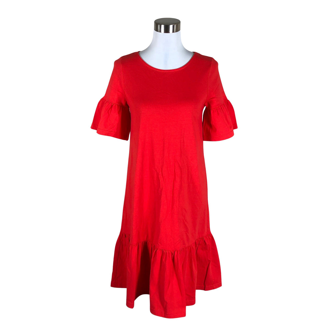 Unisex NOSH - Tricot dress, size 34 - Red (1)