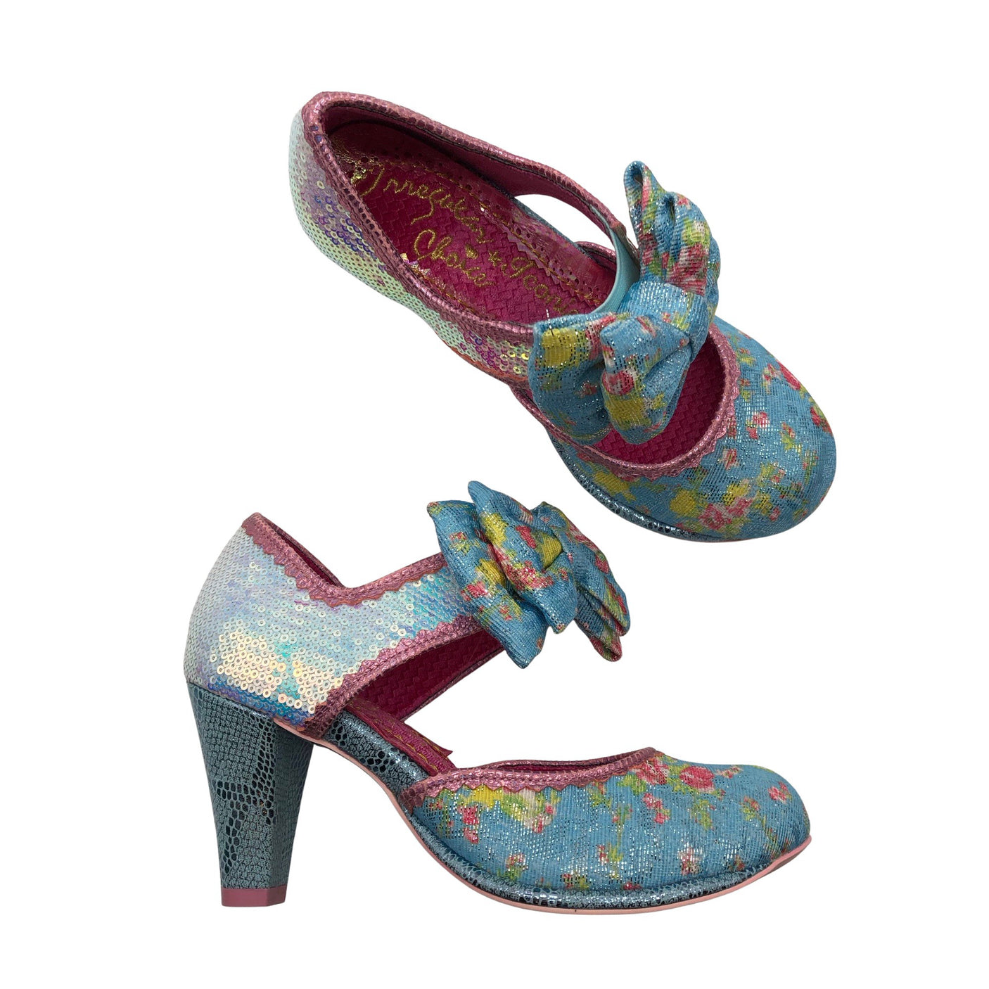 Unisex Irregular Choice - High heels, size 37 - Light blue (1)