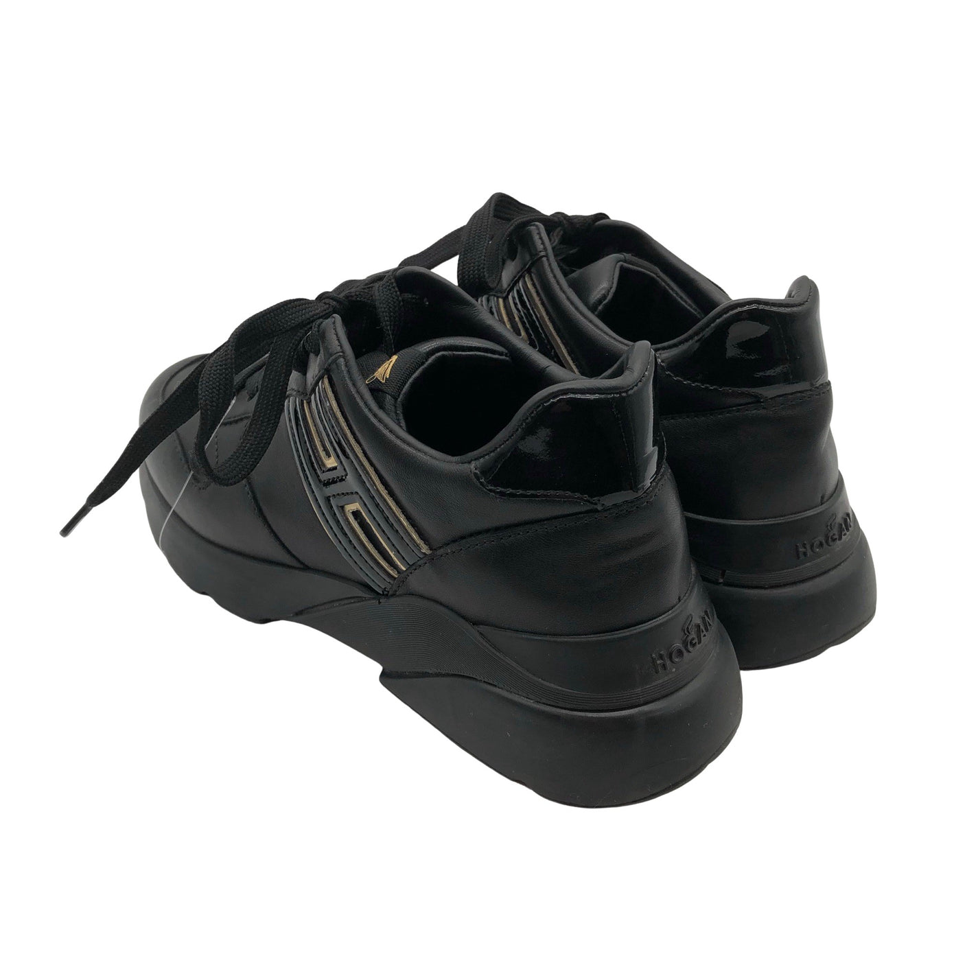Unisex Hogan - Casual sneakers, size 35 - Black (2)