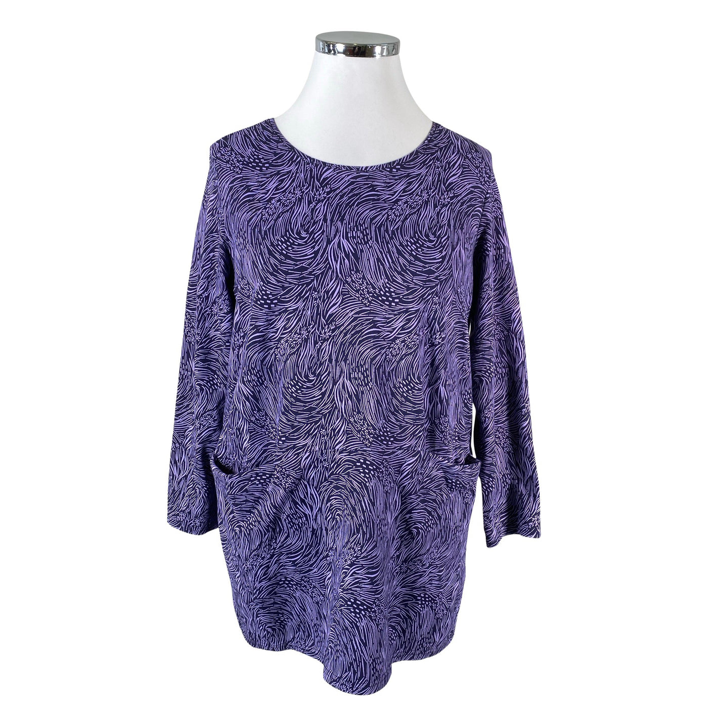 Unisex Nanso - Tricot tunic, size 42 - Violet (1)