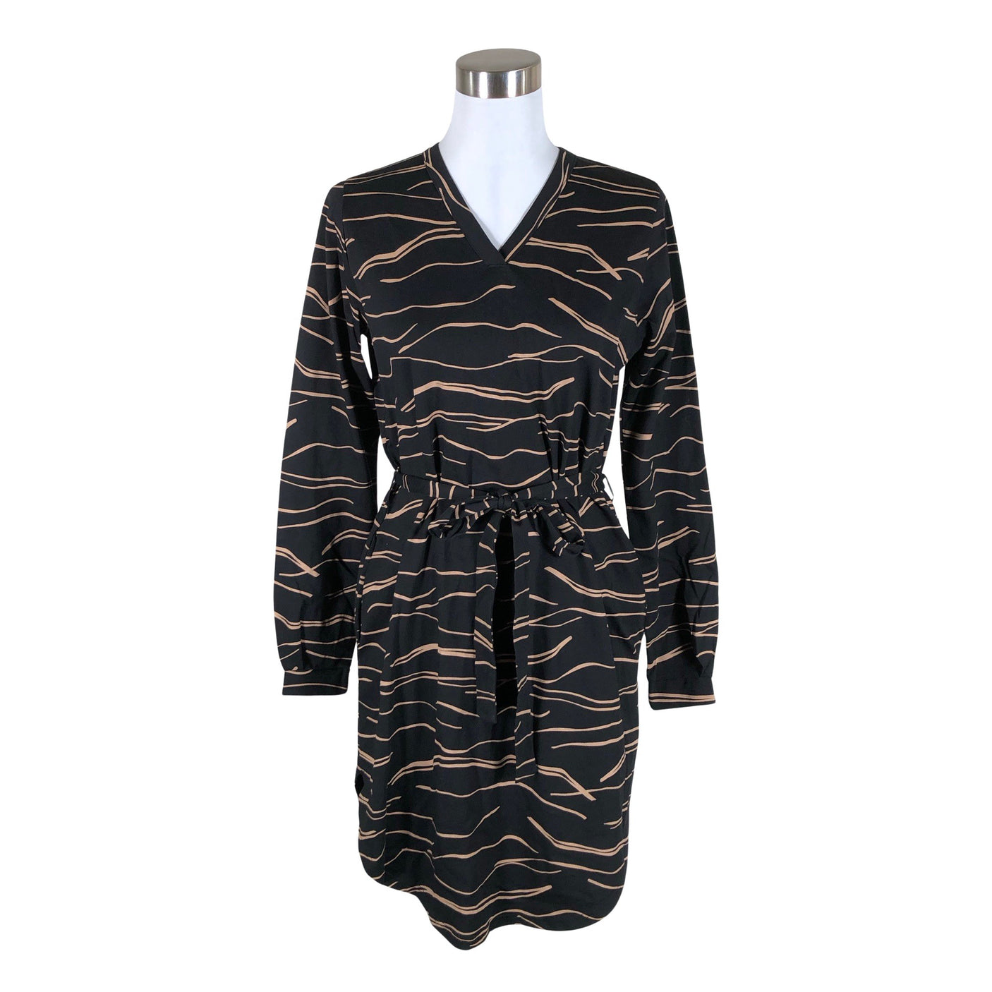 Unisex NOSH - Tricot dress, size 36 - Black (1)