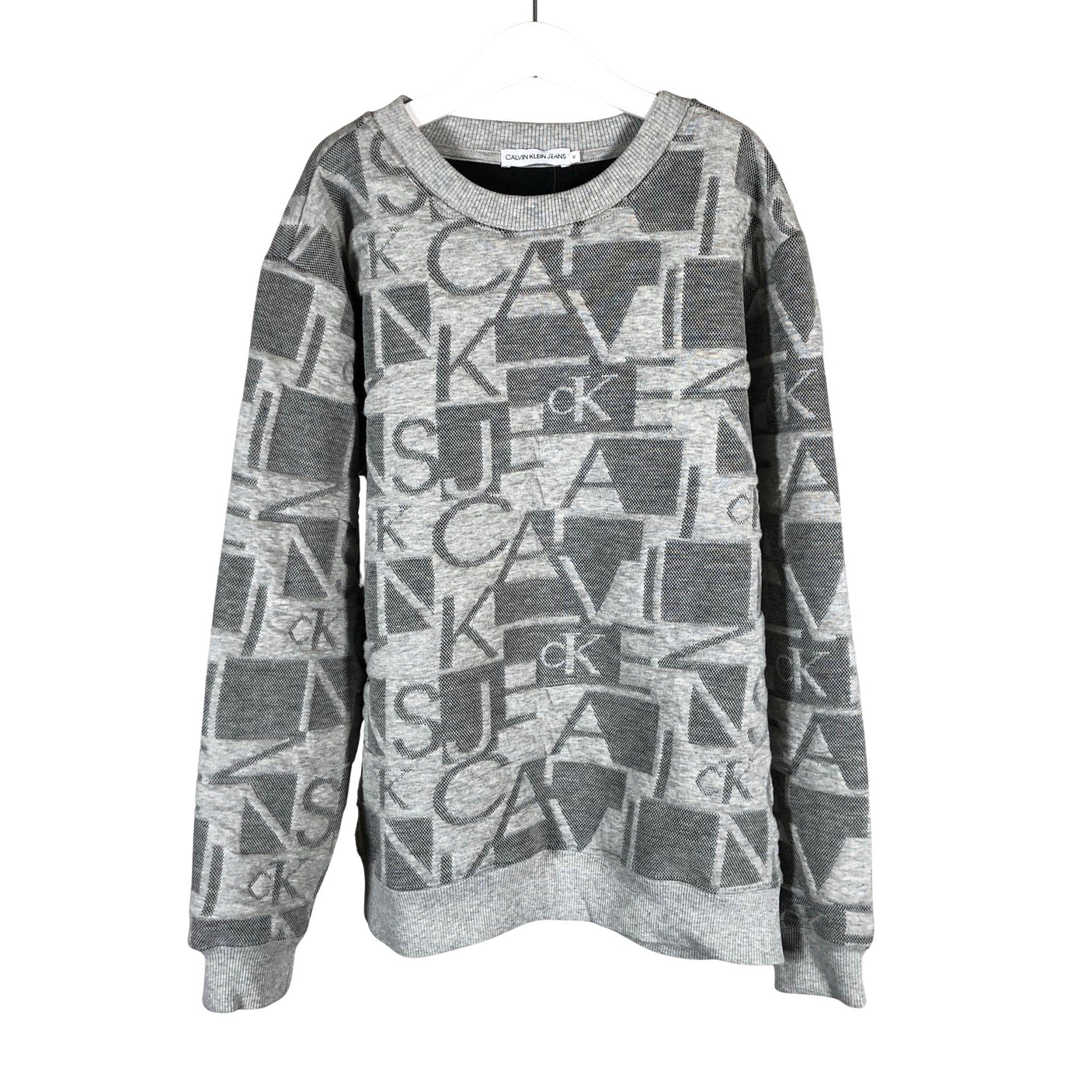 Unisex Calvin Klein Jeans - Sweatshirt, size 146 - 152 - Gray (1)