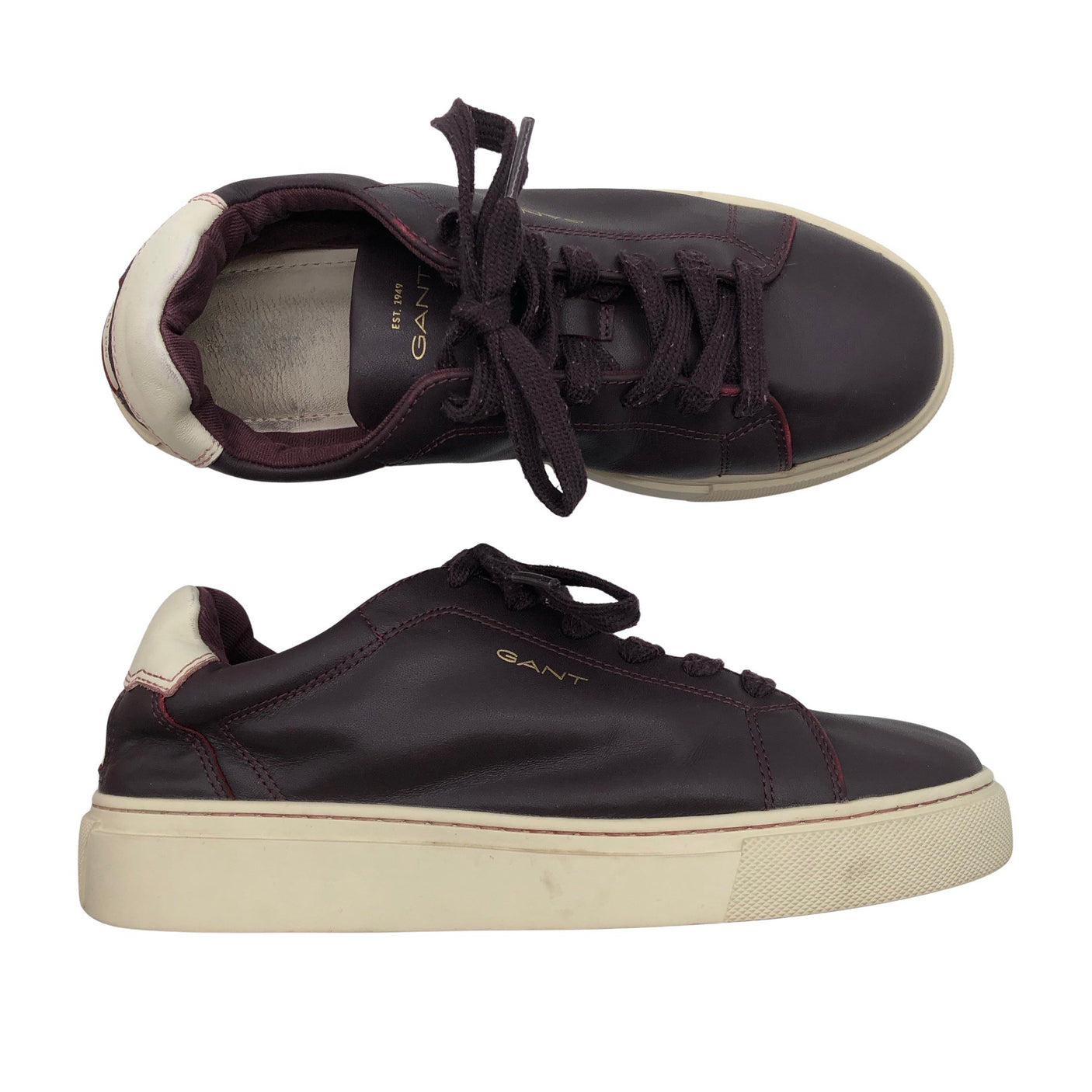Unisex Gant - Casual sneakers, size 37 - Wine red (1)