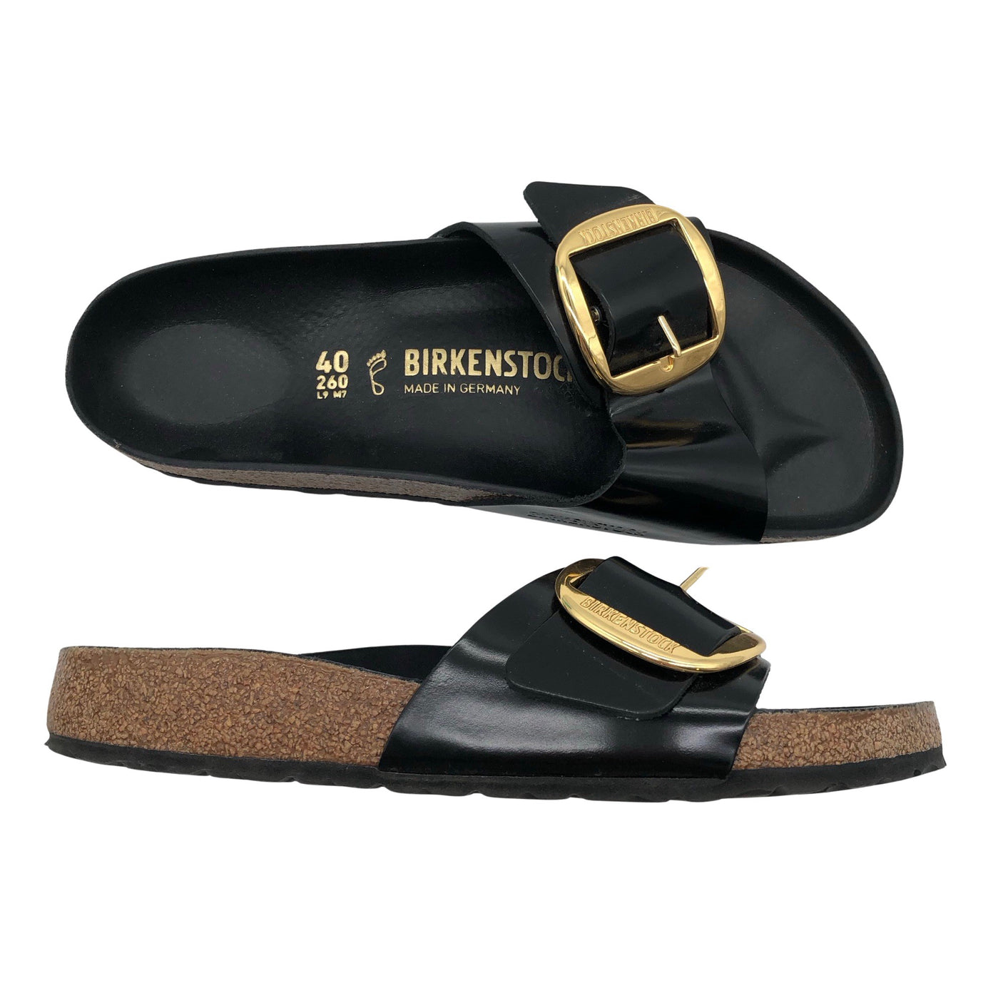 Unisex Birkenstock - Sandals, size 40 - Black (1)