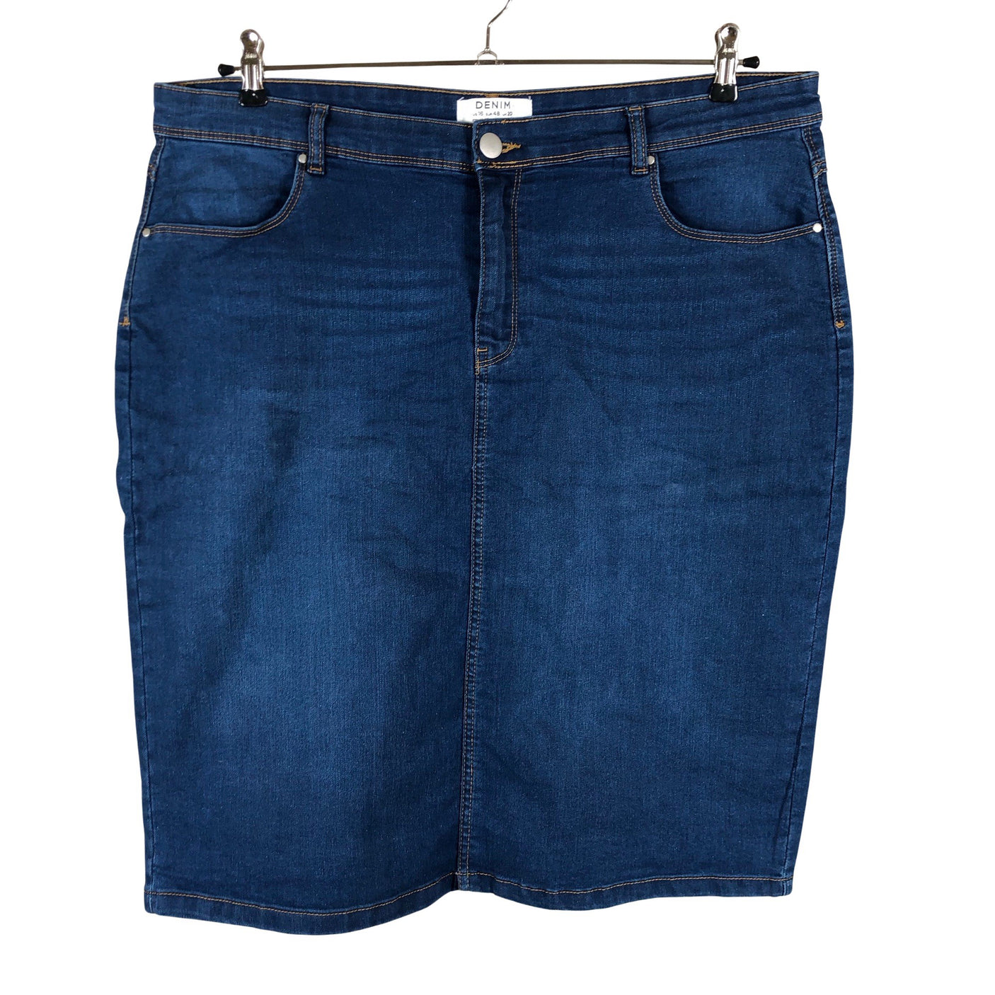 Unisex Dorothy Perkins - Denim skirt, size 48 - Blue (1)