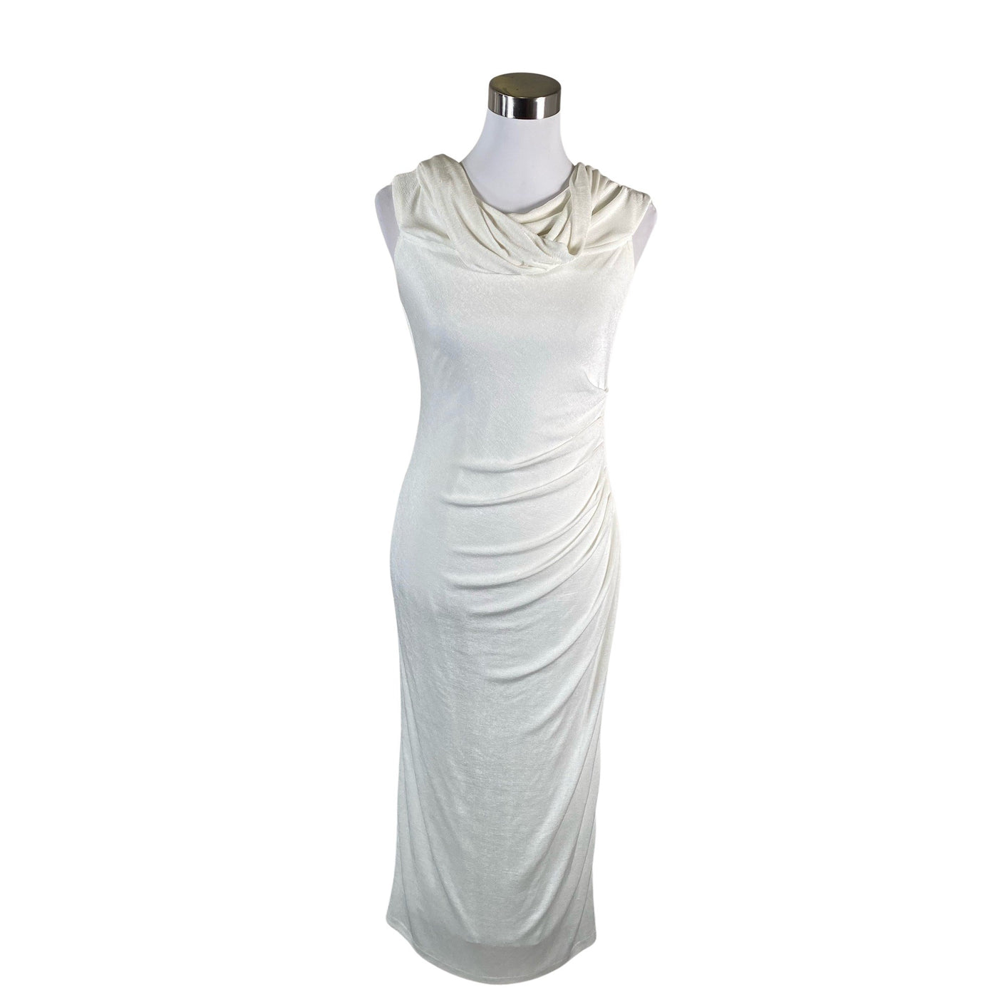 Unisex Misha - Schiffon dress, size 40 - White (1)