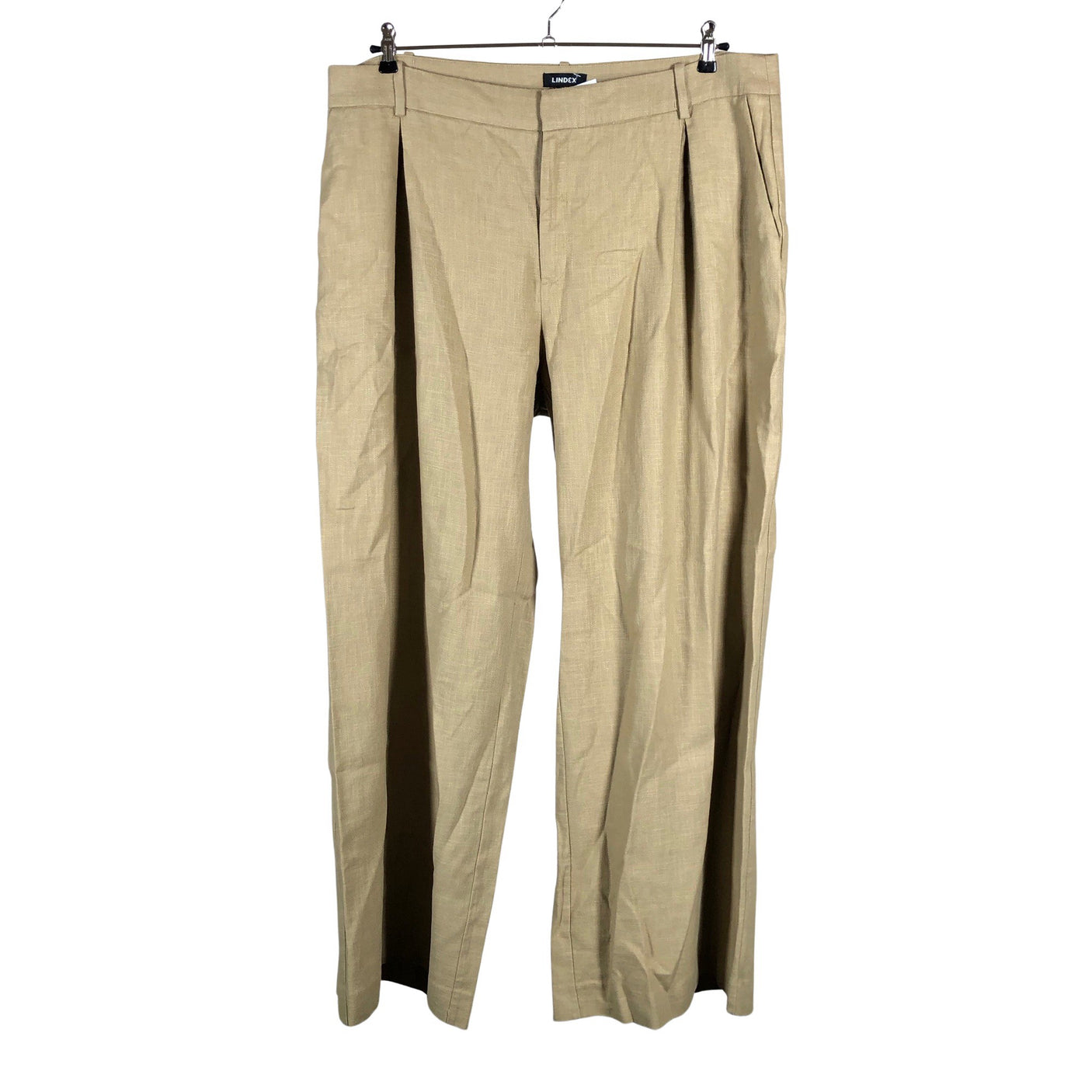 Unisex Lindex - Slacks, size 48 - Beige (1)