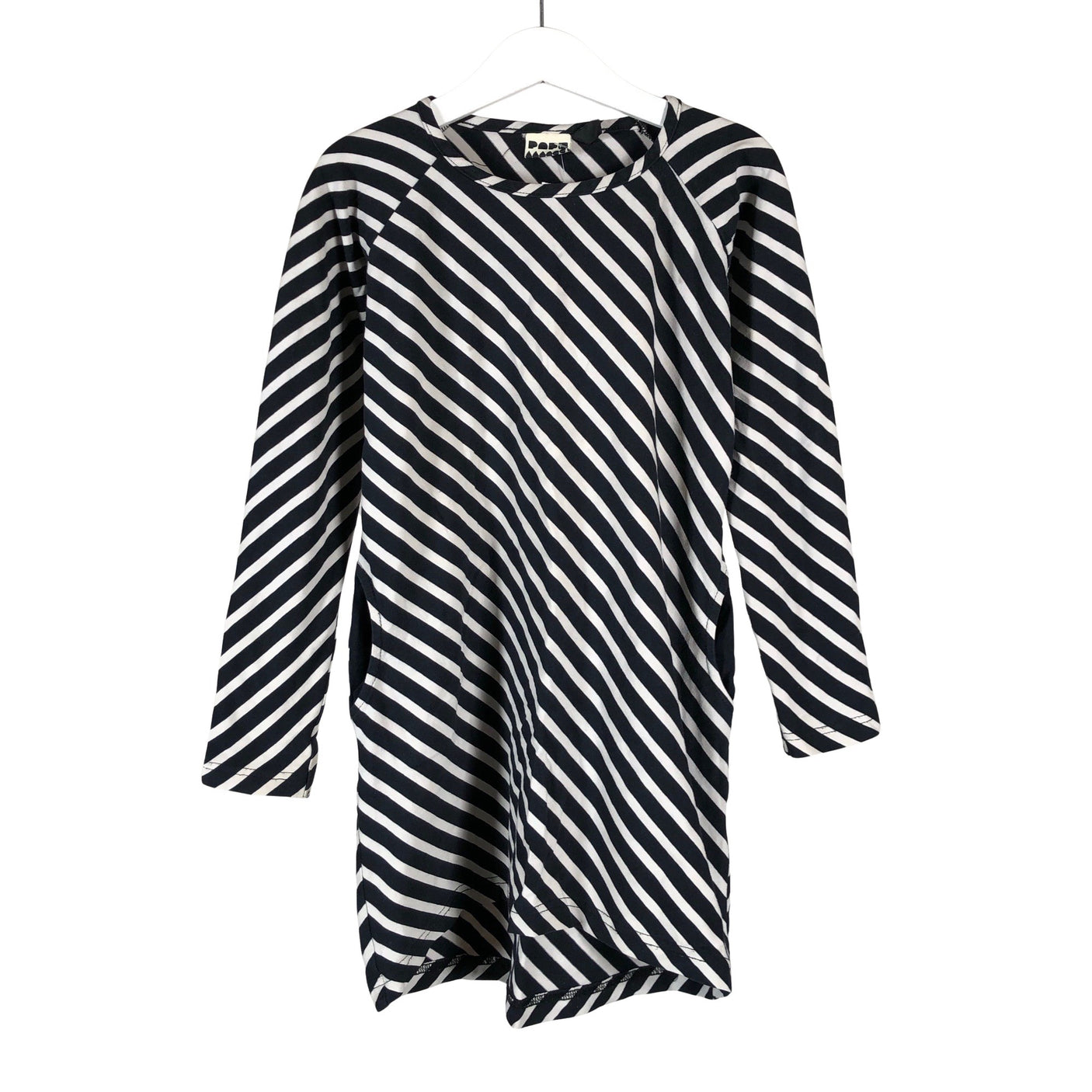 Unisex Papu - Tricot dress, size 122 - 128 - Black (1)
