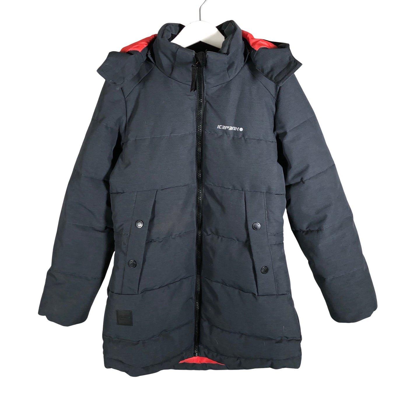 Unisex Icepeak - Winter jacket, size 122 - 128 - Gray (1)