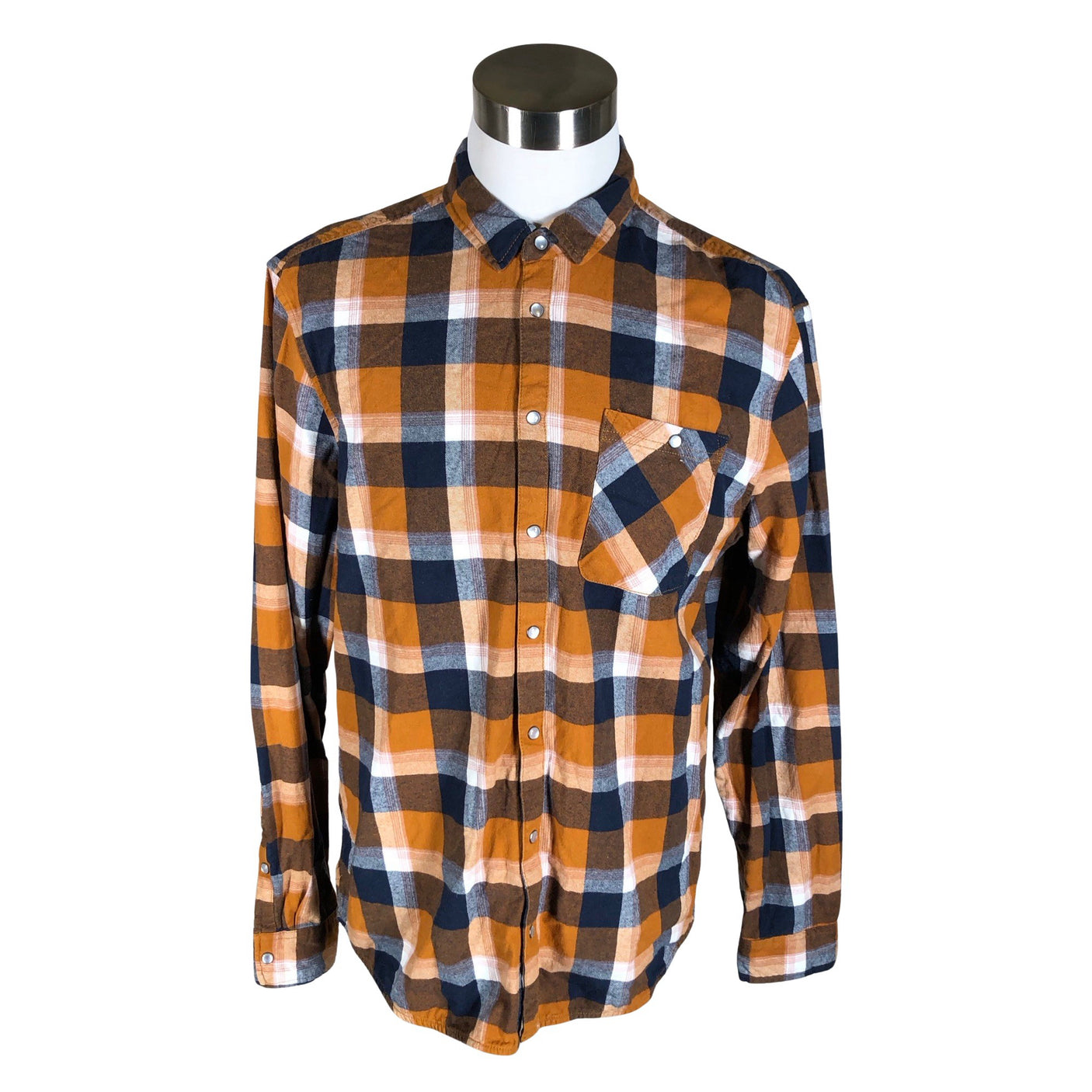 Unisex Blend - Flannel shirt, size XXL - Green (1)