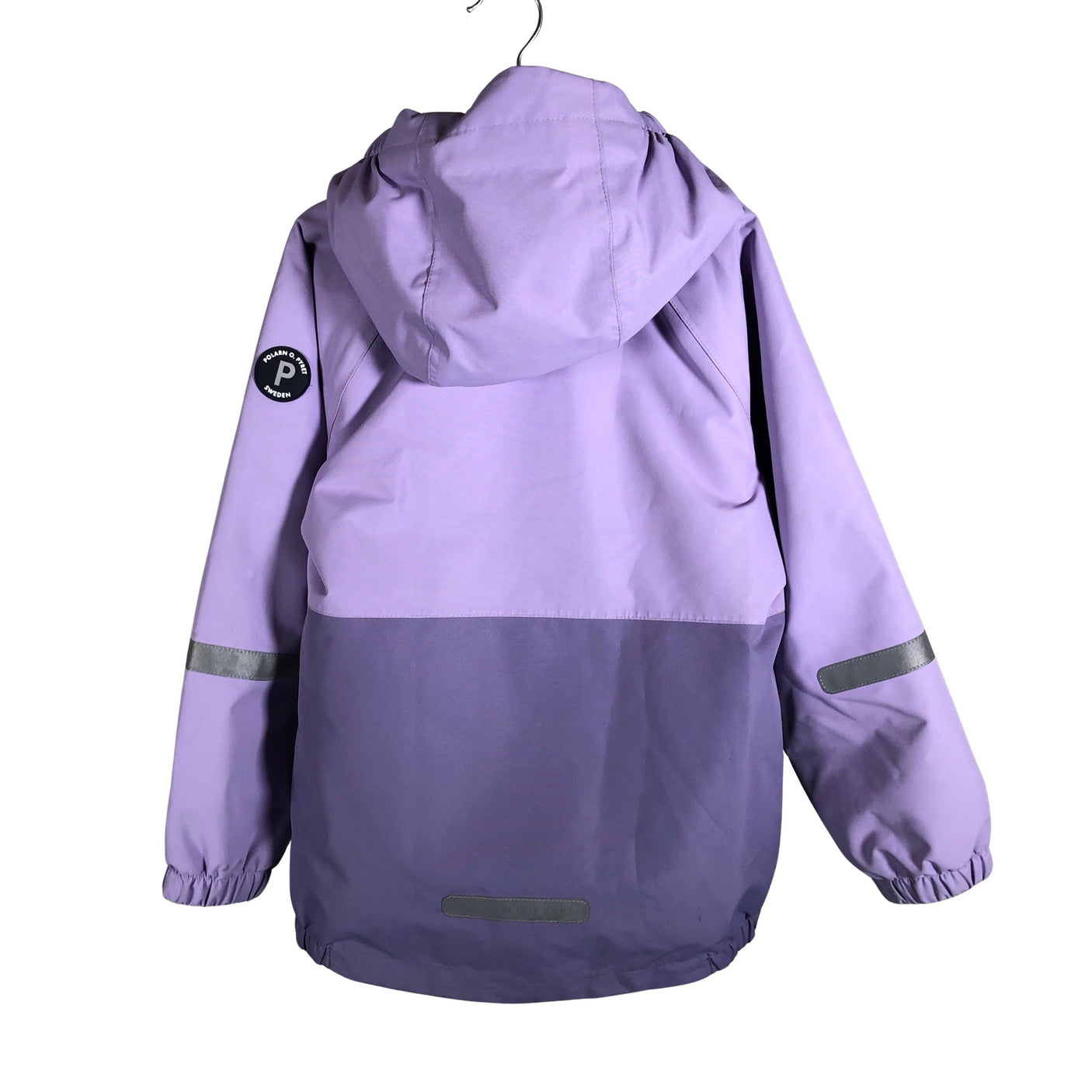 Unisex Polarn O. Pyret - Spring/Fall jacket, size 122 - 128 - Violet (2)