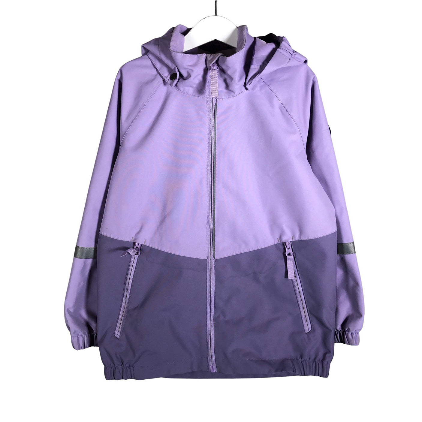 Unisex Polarn O. Pyret - Spring/Fall jacket, size 122 - 128 - Violet (1)