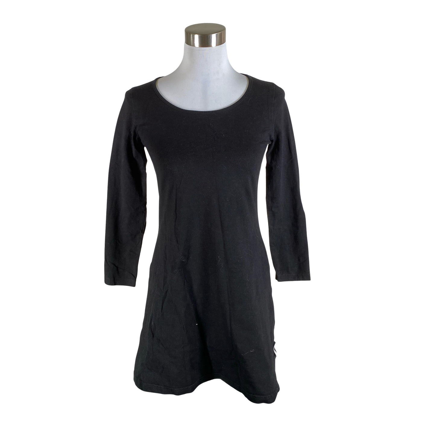 Unisex PaaPii - Tricot dress, size 36 - Black (1)