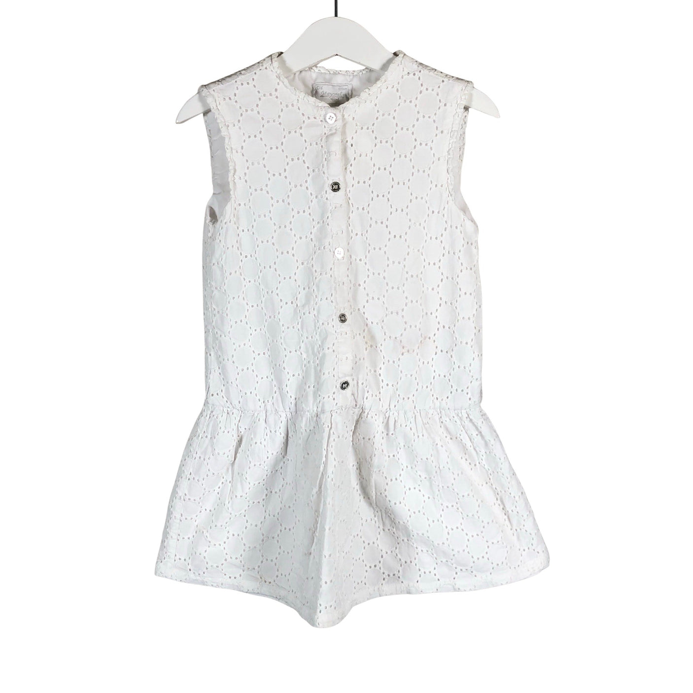 Unisex Mayoral - Dress, size 110 - 116 - White (1)