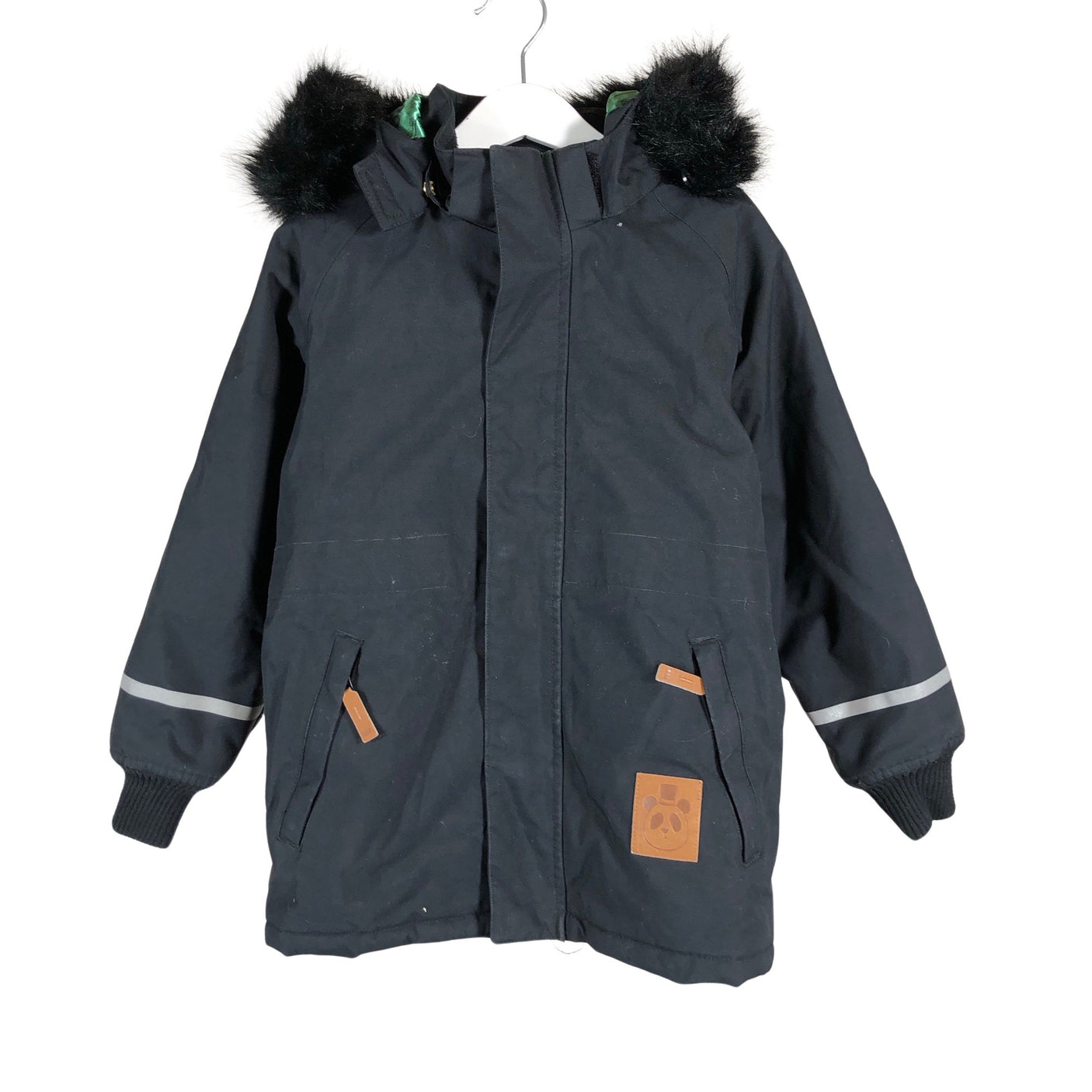 Unisex Mini Rodini - Winter jacket, size 116 - 122 - Black (1)