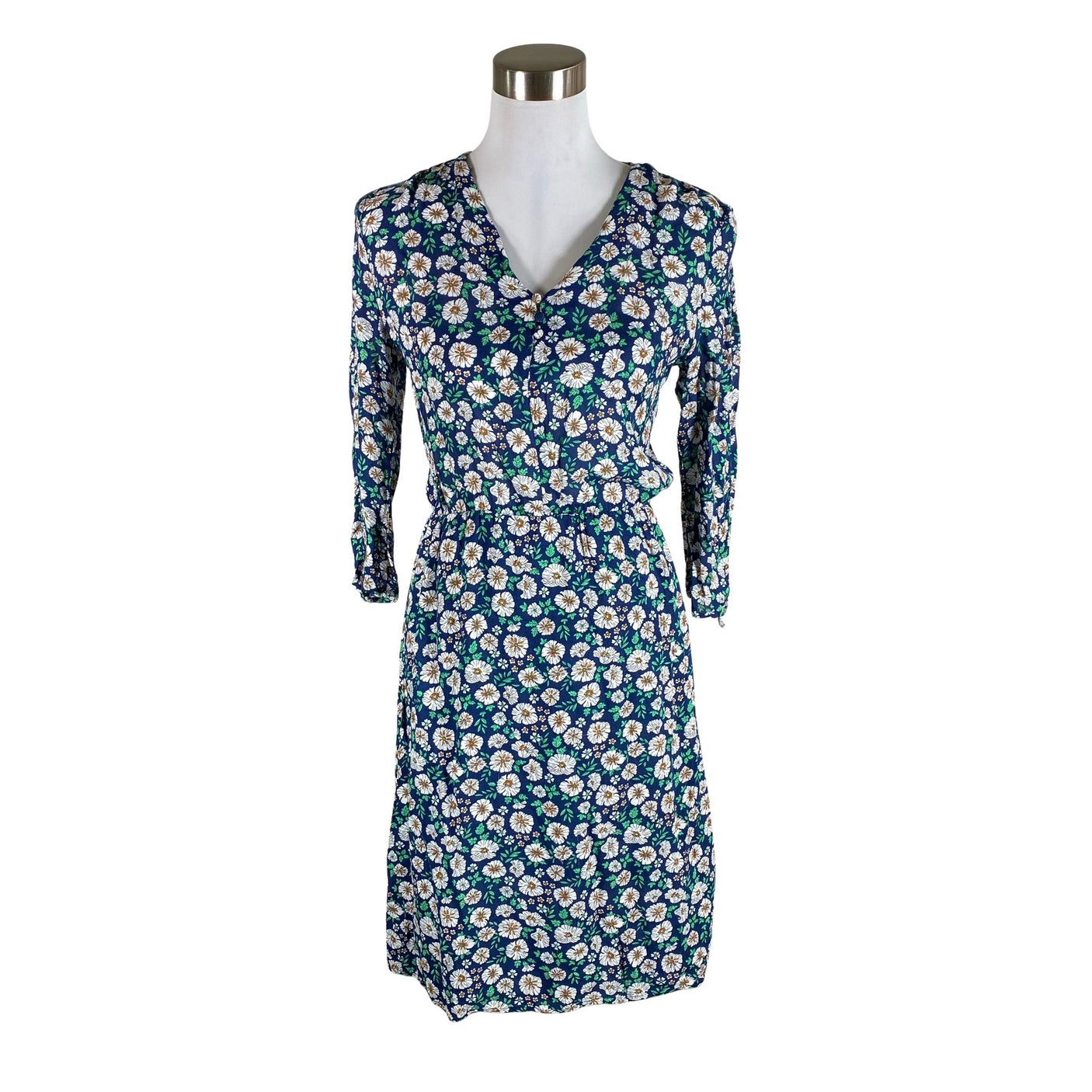 Unisex Esprit - Schiffon dress, size 36 - Blue (1)