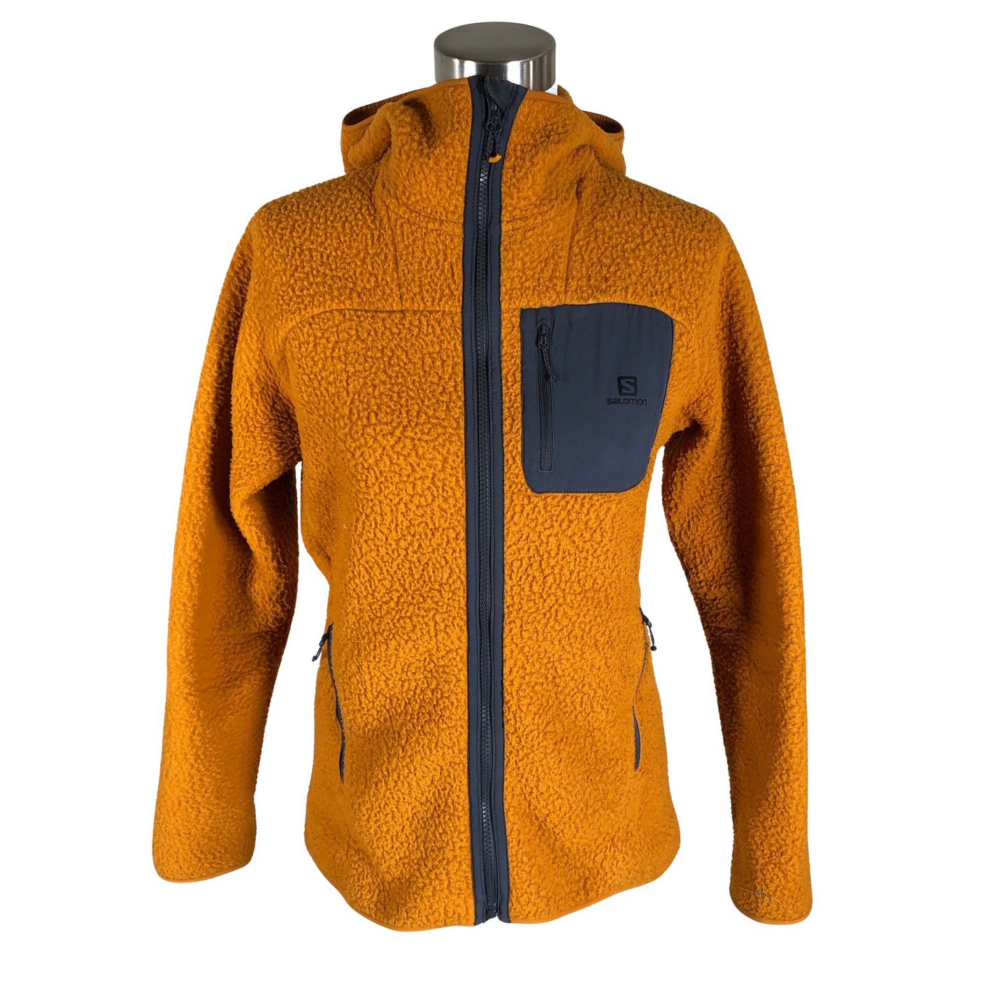 Unisex Salomon - Fleece jacket, size 38 - Brown (1)