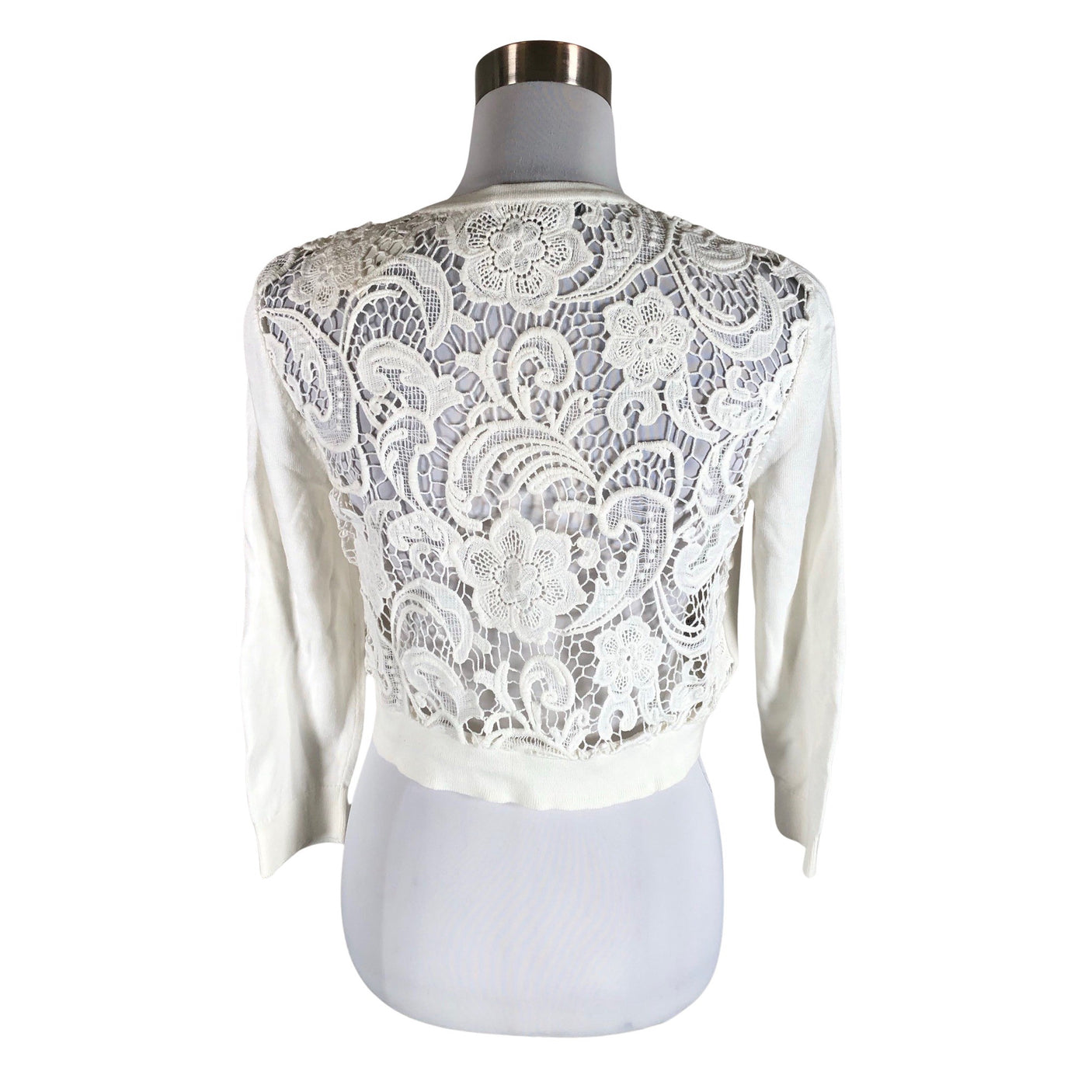 Unisex Laura Ashley - Cardigan, size 36 - Natural white (2)