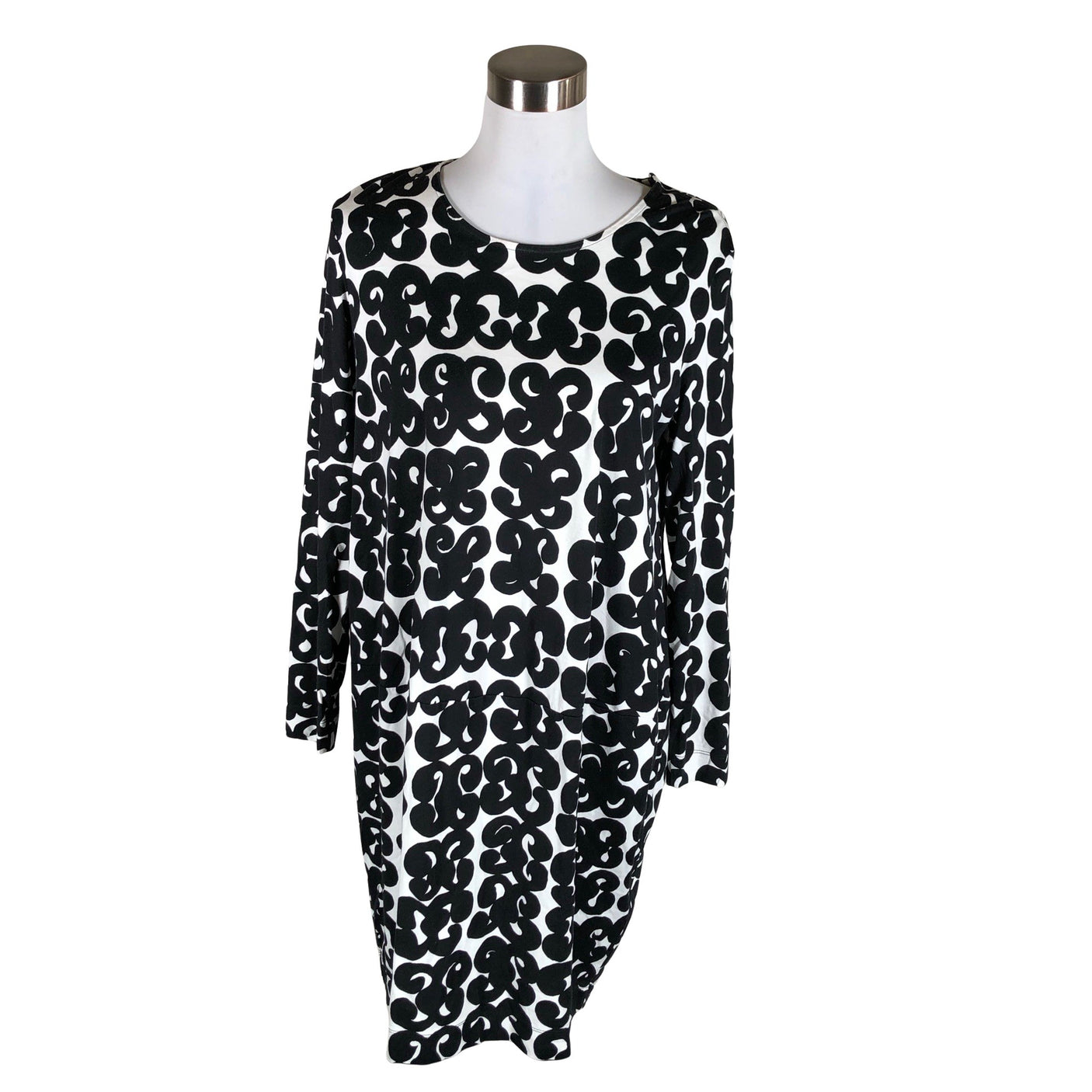 Unisex Marimekko - Tricot dress, size 38 - Black (1)
