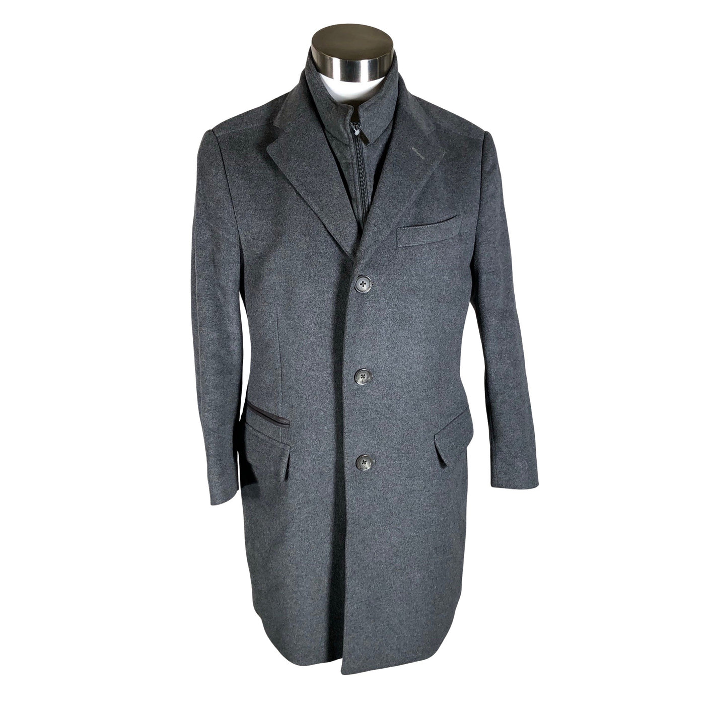 Unisex CC Collection Corneliani - Wool coat, size M - Gray (1)