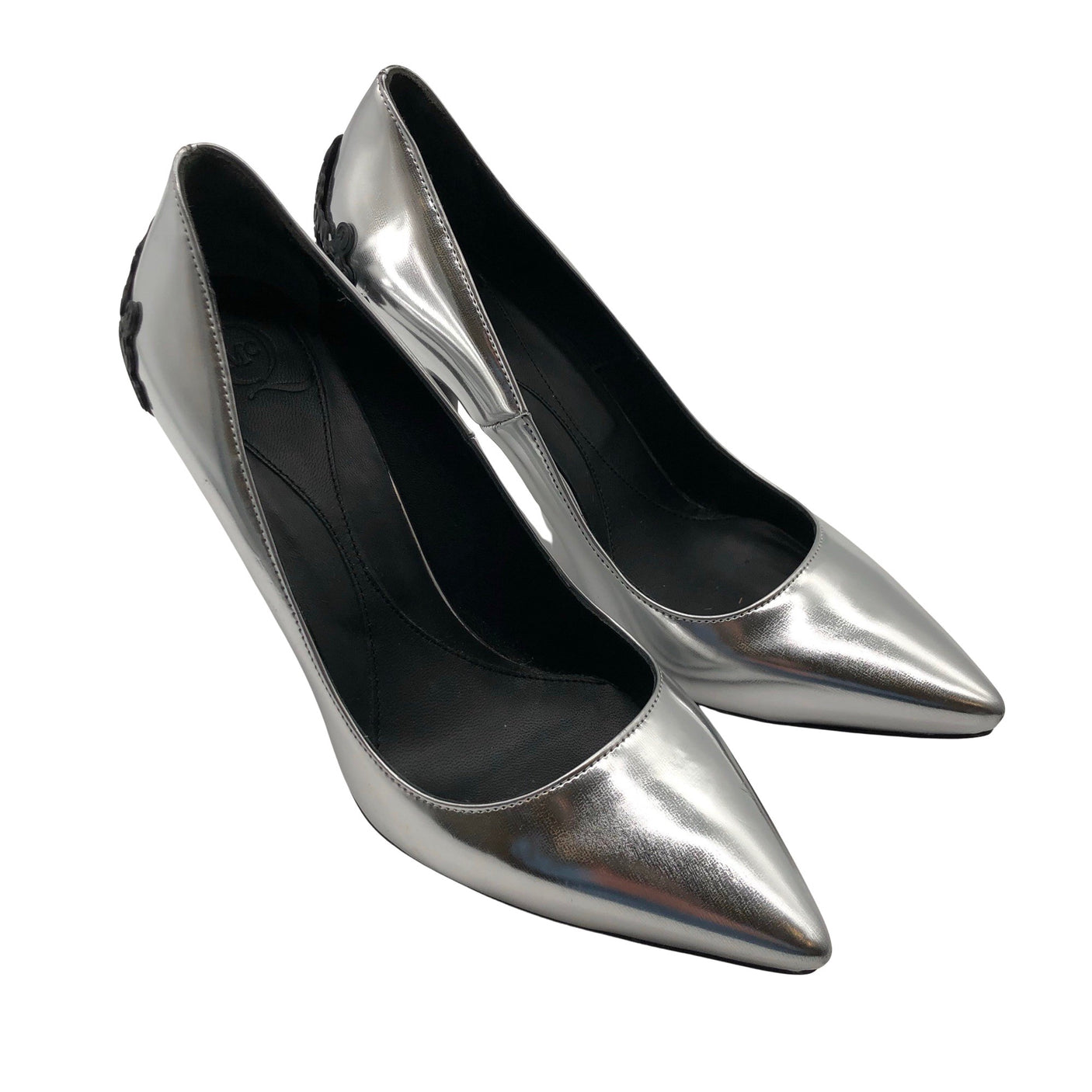 Unisex Alexander McQueen - Evening high heels, size 37 - Silver (3)