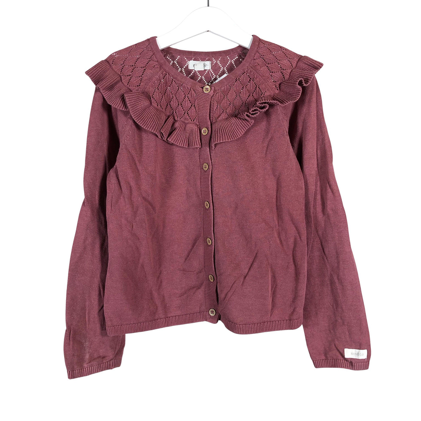 Unisex Newbie - Cardigan, size 122 - 128 - Violet (1)