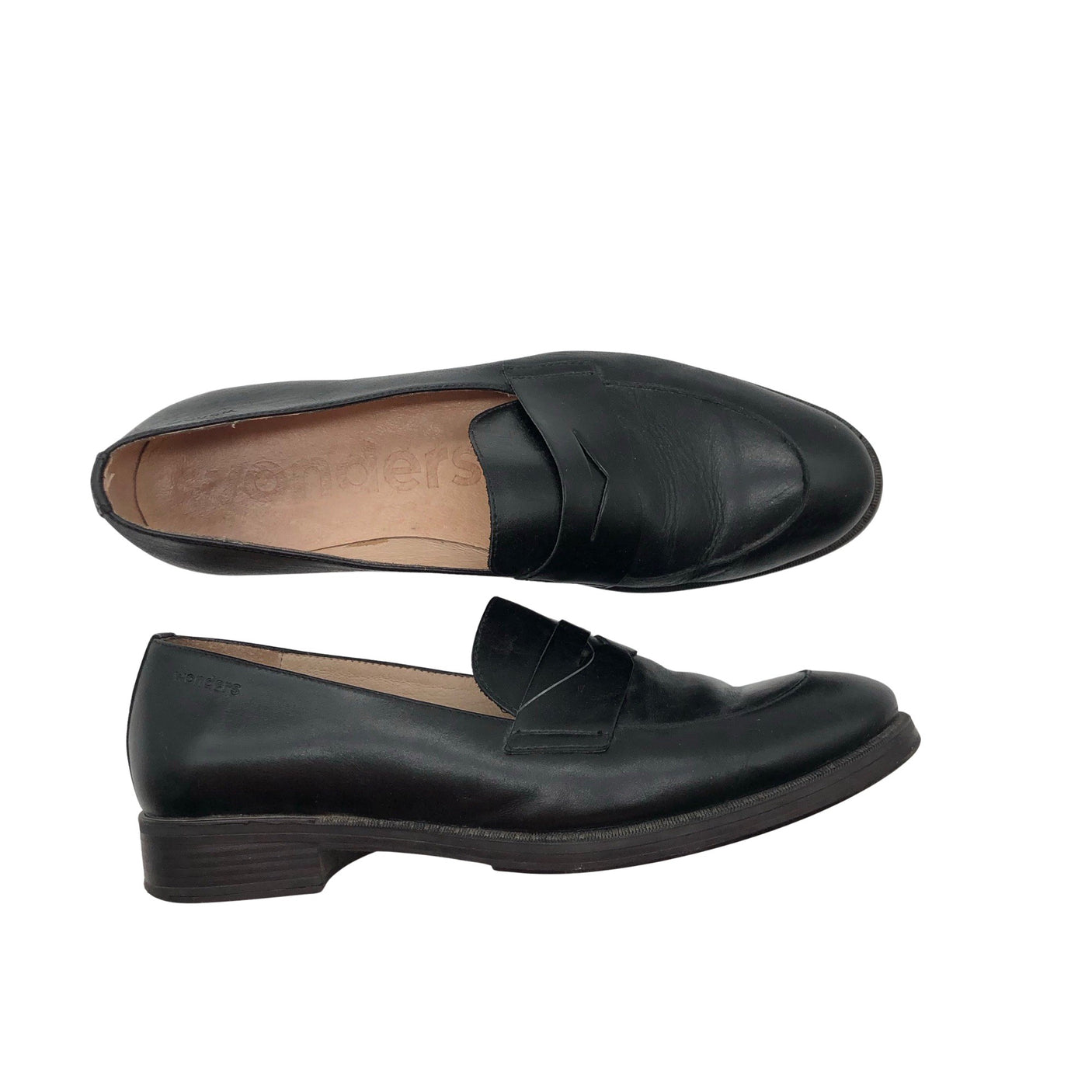 Unisex Wonders - Loafers, size 41 - Black (1)