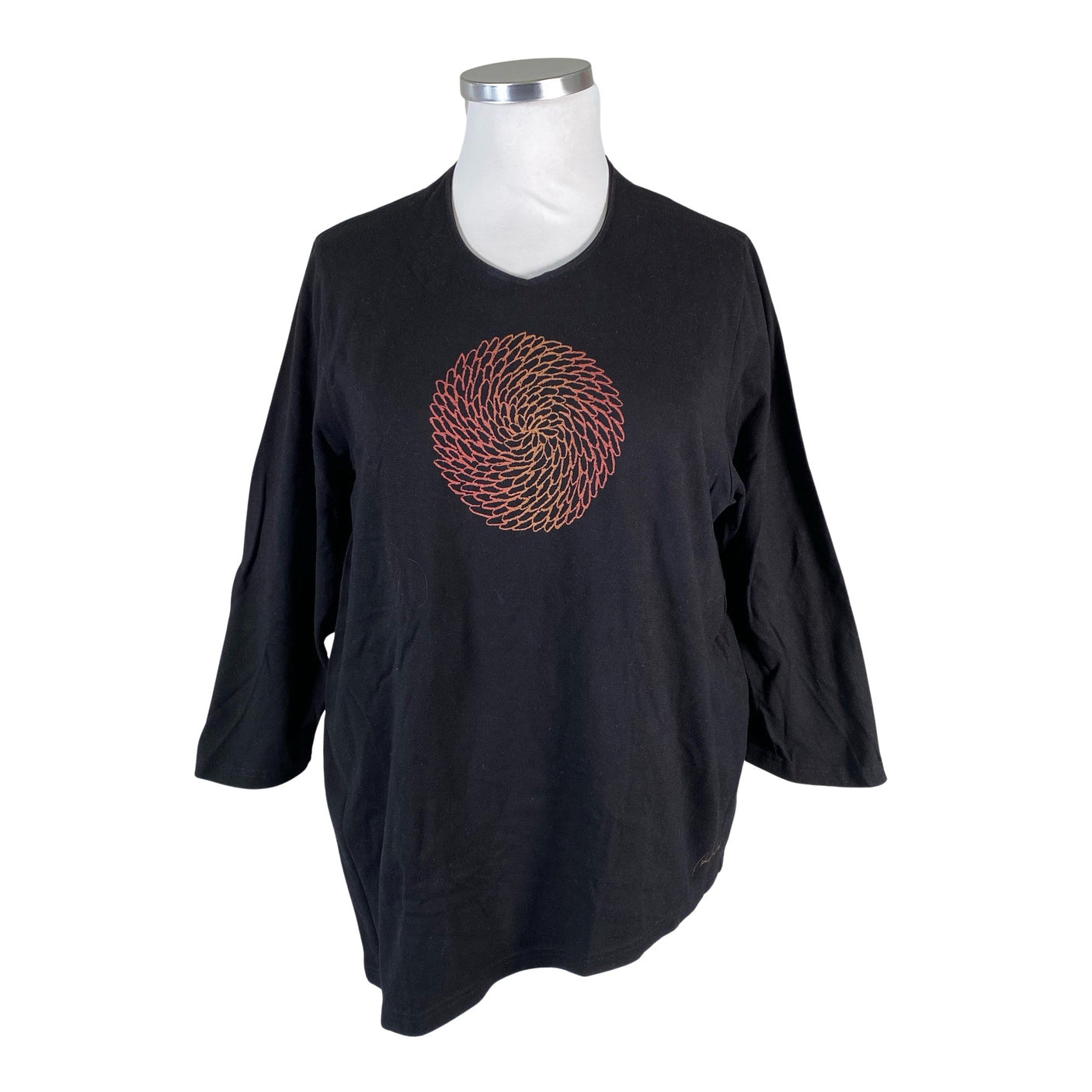 Unisex Anneli Keinonen - Tricot shirt, size 44 - Black (1)