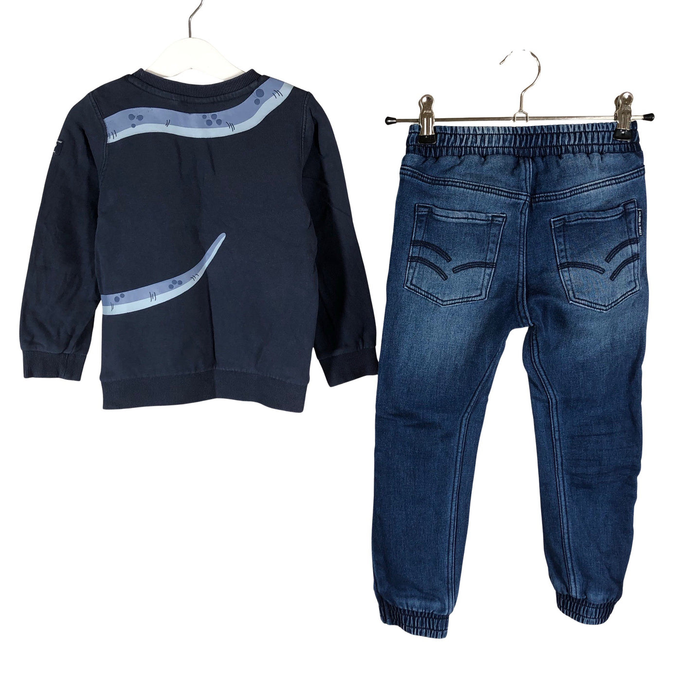 Unisex Polarn O. Pyret - Jeans, size 98 - 104 - Blue (2)