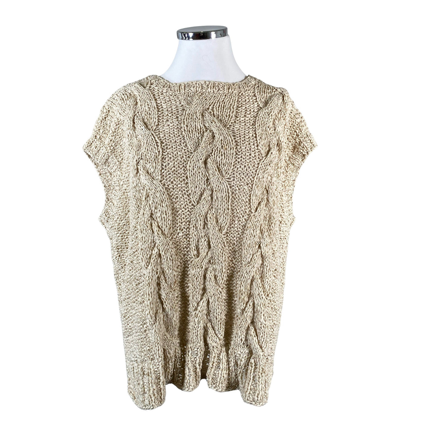 Unisex Handmade - Vest, size 44 - Beige (1)
