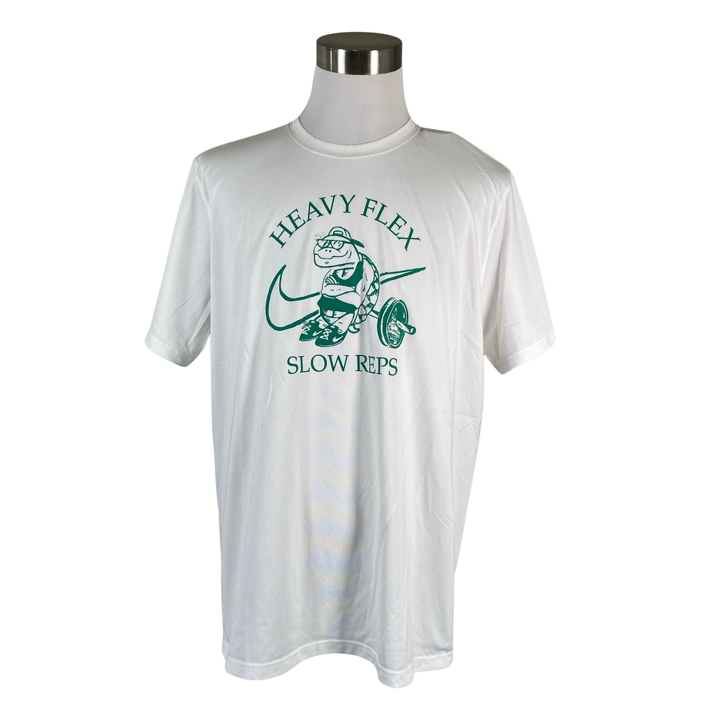 Unisex Nike - Sports shirt, short sleeve, size XXL - White (1)