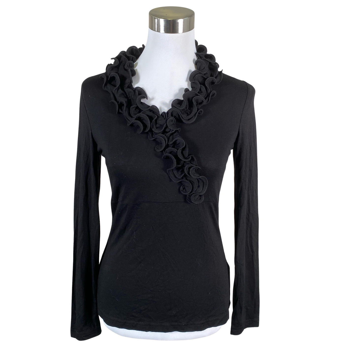 Unisex Taifun - Tricot shirt, size 36 - Black (1)