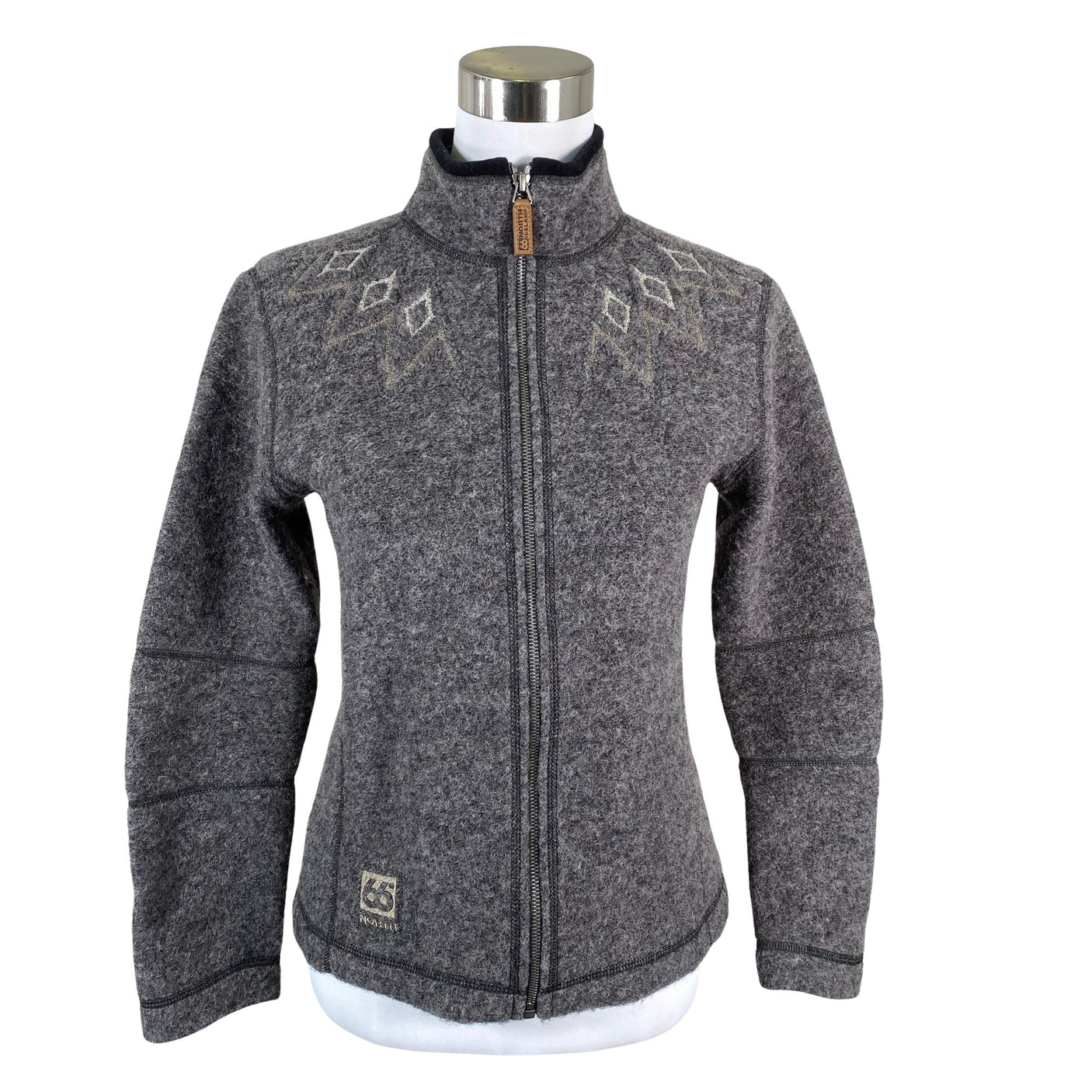 Unisex North Iceland - Cardigan, size 38 - Gray (1)