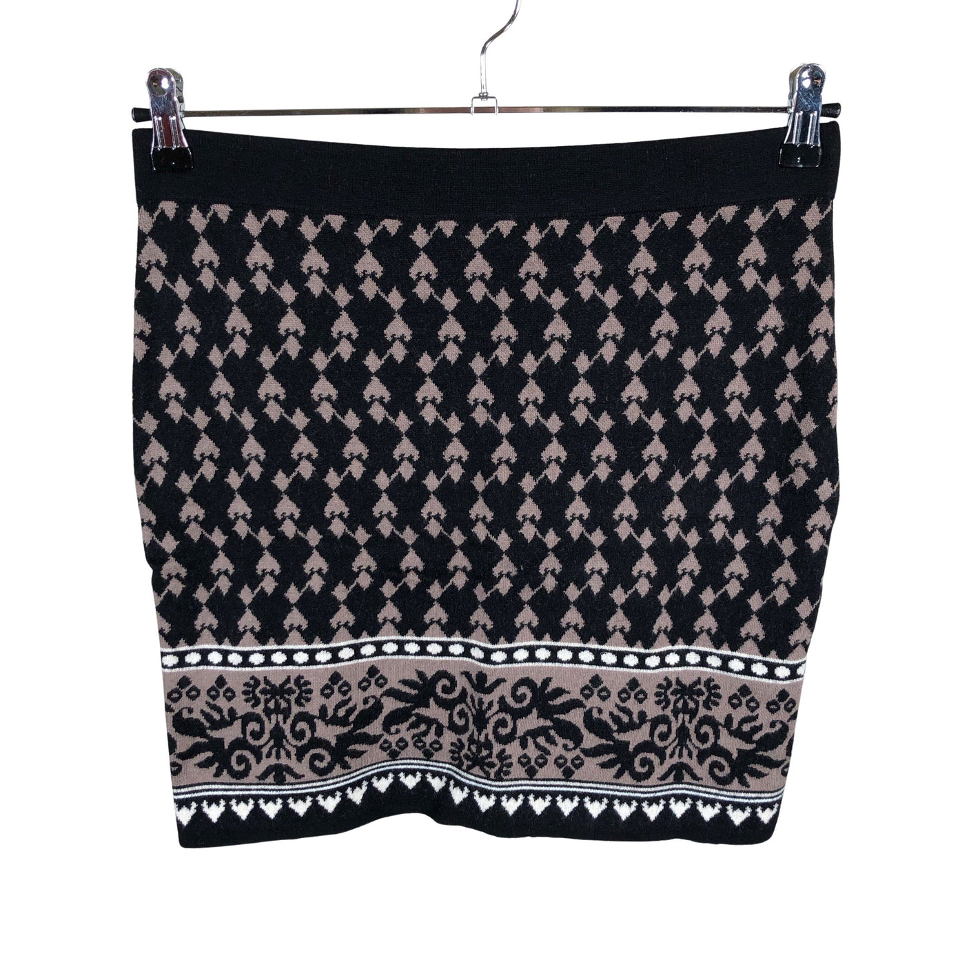 Unisex Taifun - Knit skirt, size 38 - Black (1)