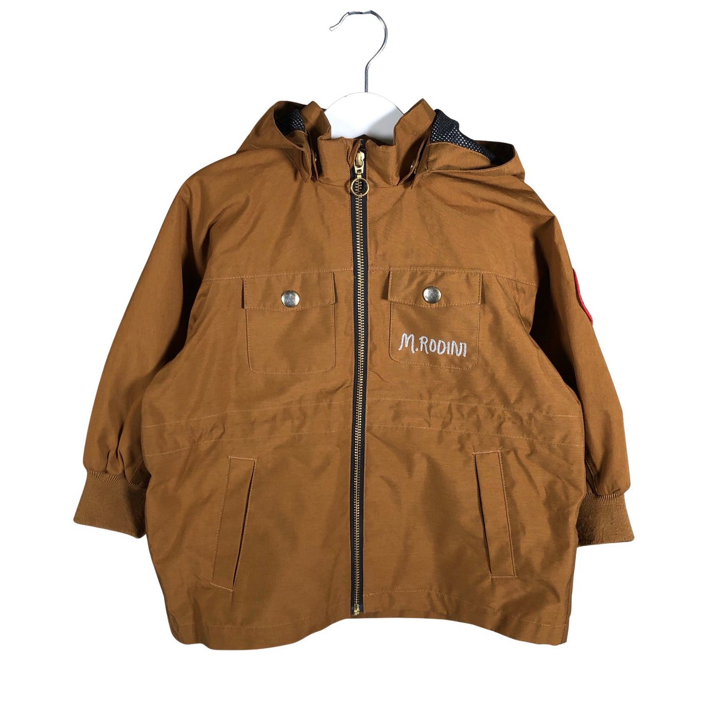 Unisex Mini Rodini - Spring/Fall jacket, size 92 - 98 - Brown (1)