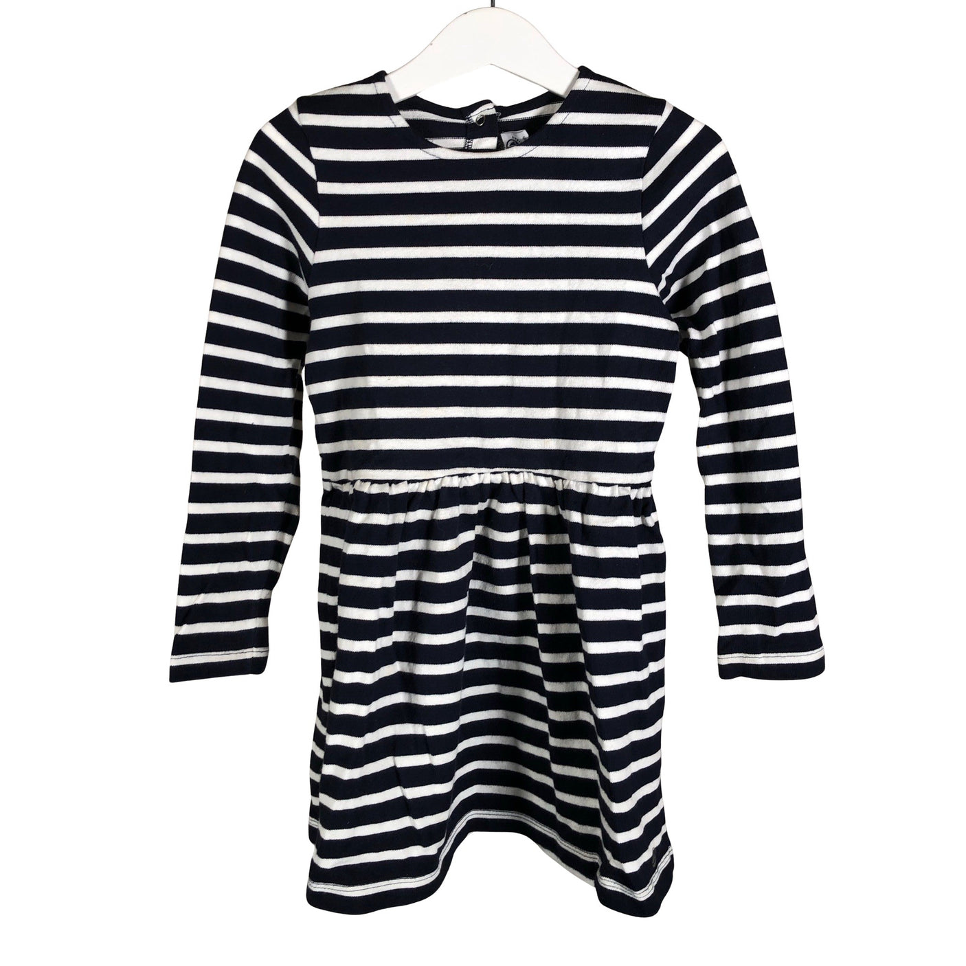 Unisex Petit Bateau - Knit dress, size 110 - 116 - Blue (1)