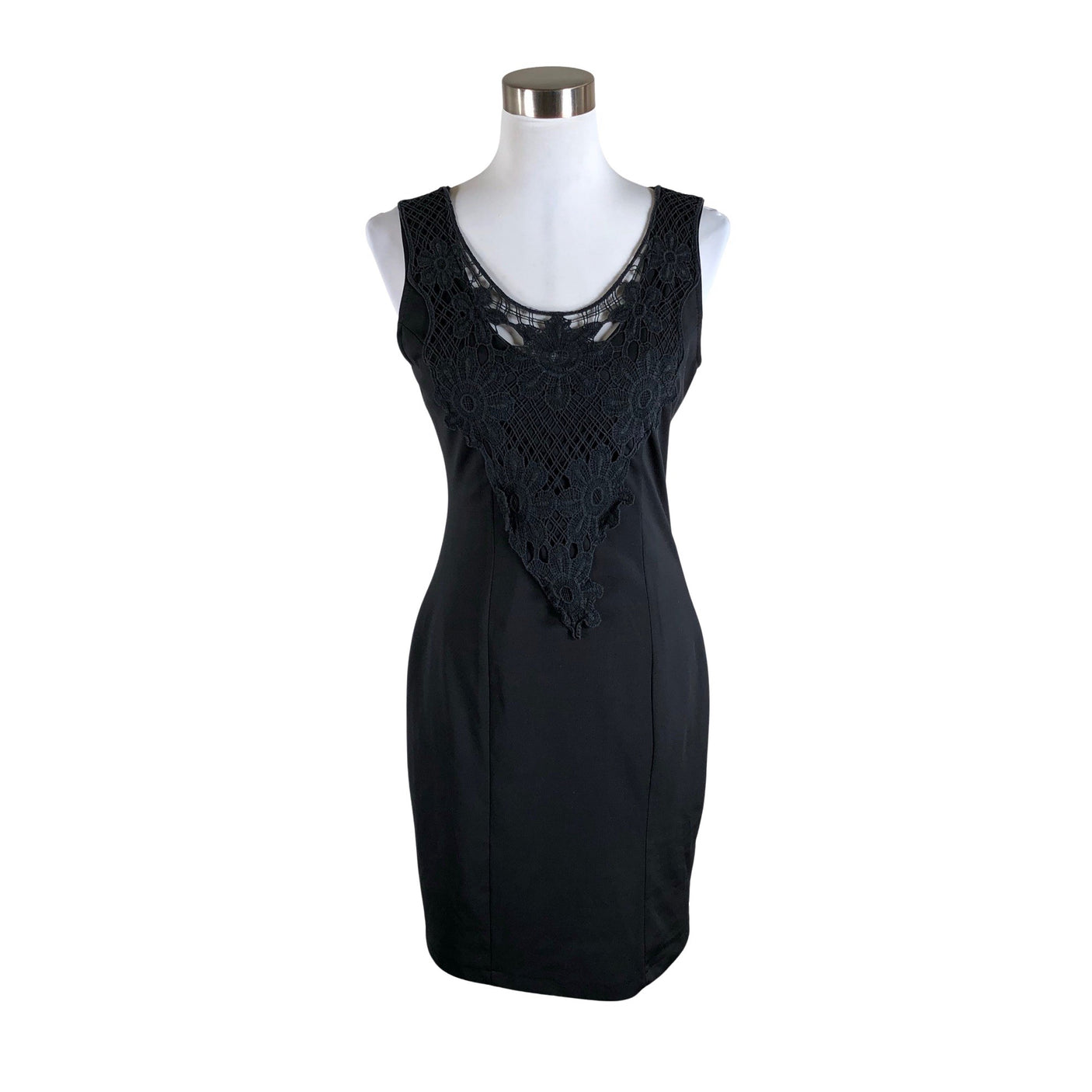 Unisex Rinascimento - Tricot dress, size 40 - Black (1)