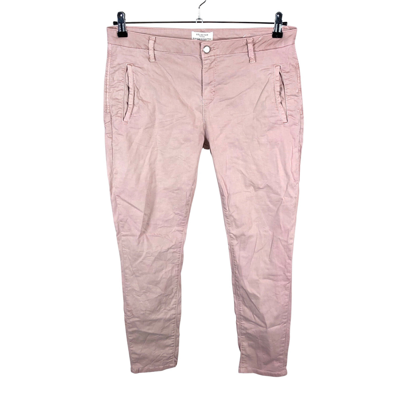 Unisex Selected - Chinos, size 42 - Light pink (1)