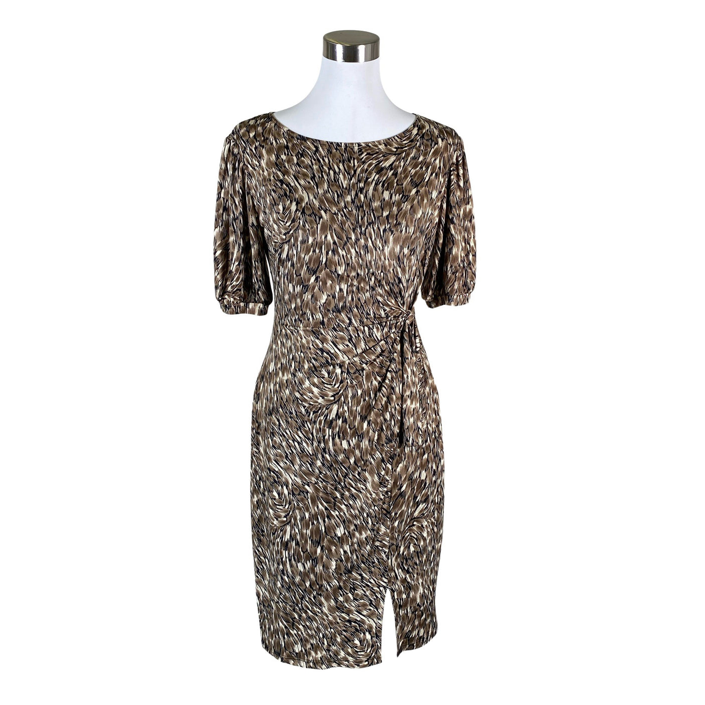 Unisex In Front - Tricot dress, size 38 - Brown (1)