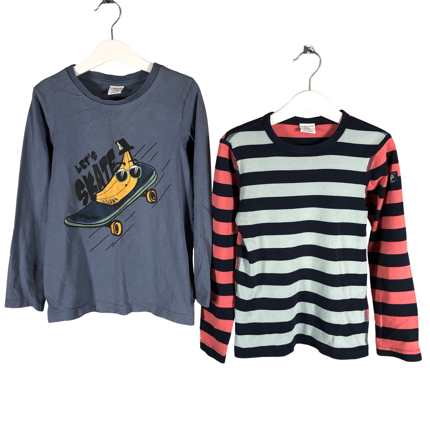 Unisex Polarn O. Pyret - Tricot shirt, size 122 - 128 - Blue (1)